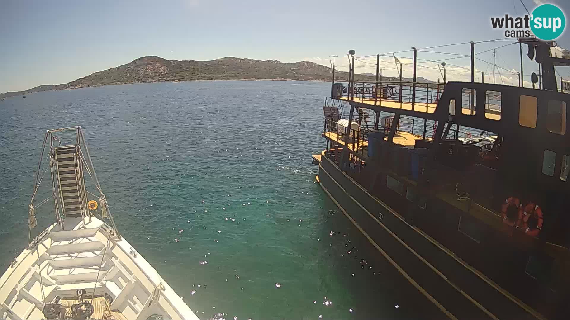 Das Boot Lo Squalo IV – Live Webcam Archipel La Maddalena – Sardinien – Italien