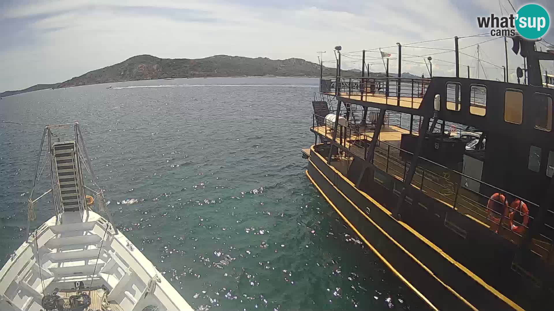 Das Boot Lo Squalo IV – Live Webcam Archipel La Maddalena – Sardinien – Italien