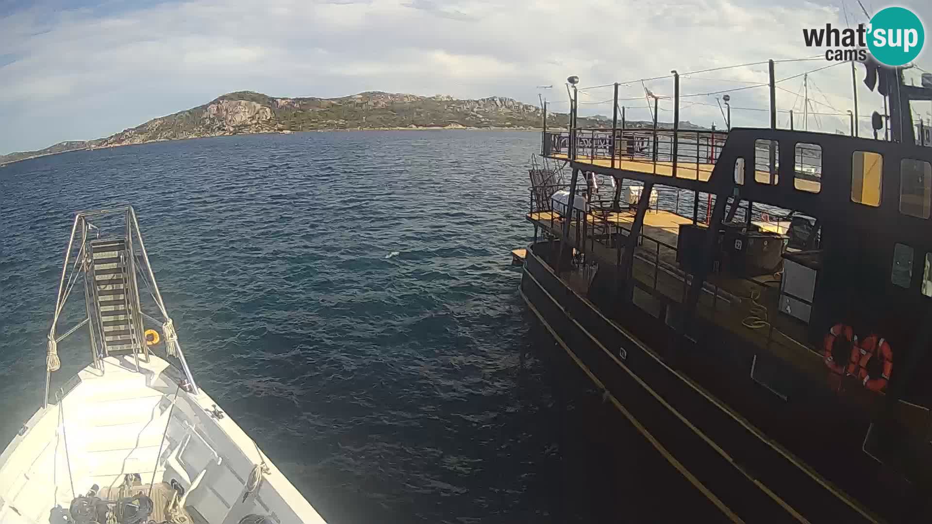 Das Boot Lo Squalo IV – Live Webcam Archipel La Maddalena – Sardinien – Italien