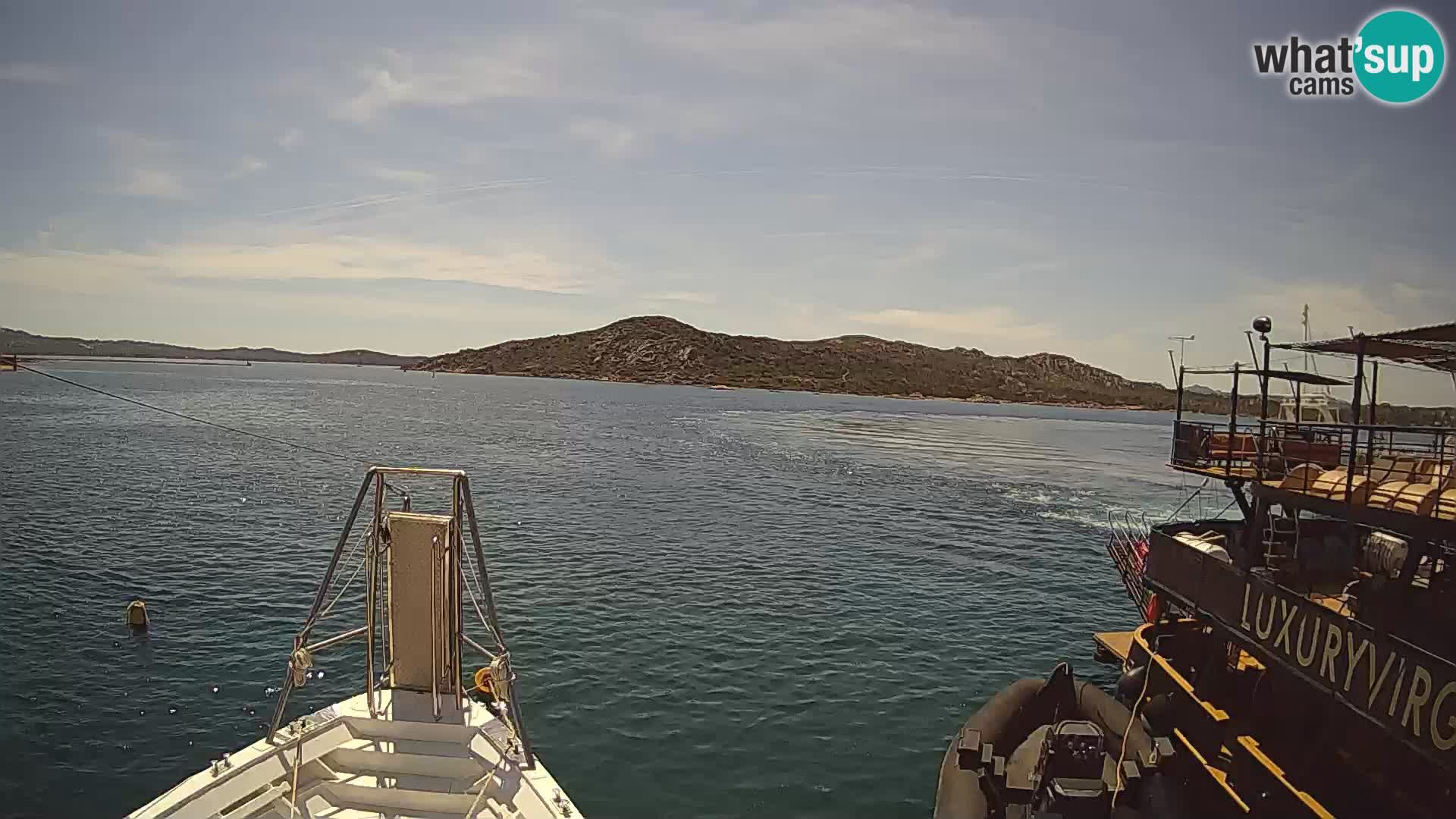 Das Boot Lo Squalo IV – Live Webcam Archipel La Maddalena – Sardinien – Italien