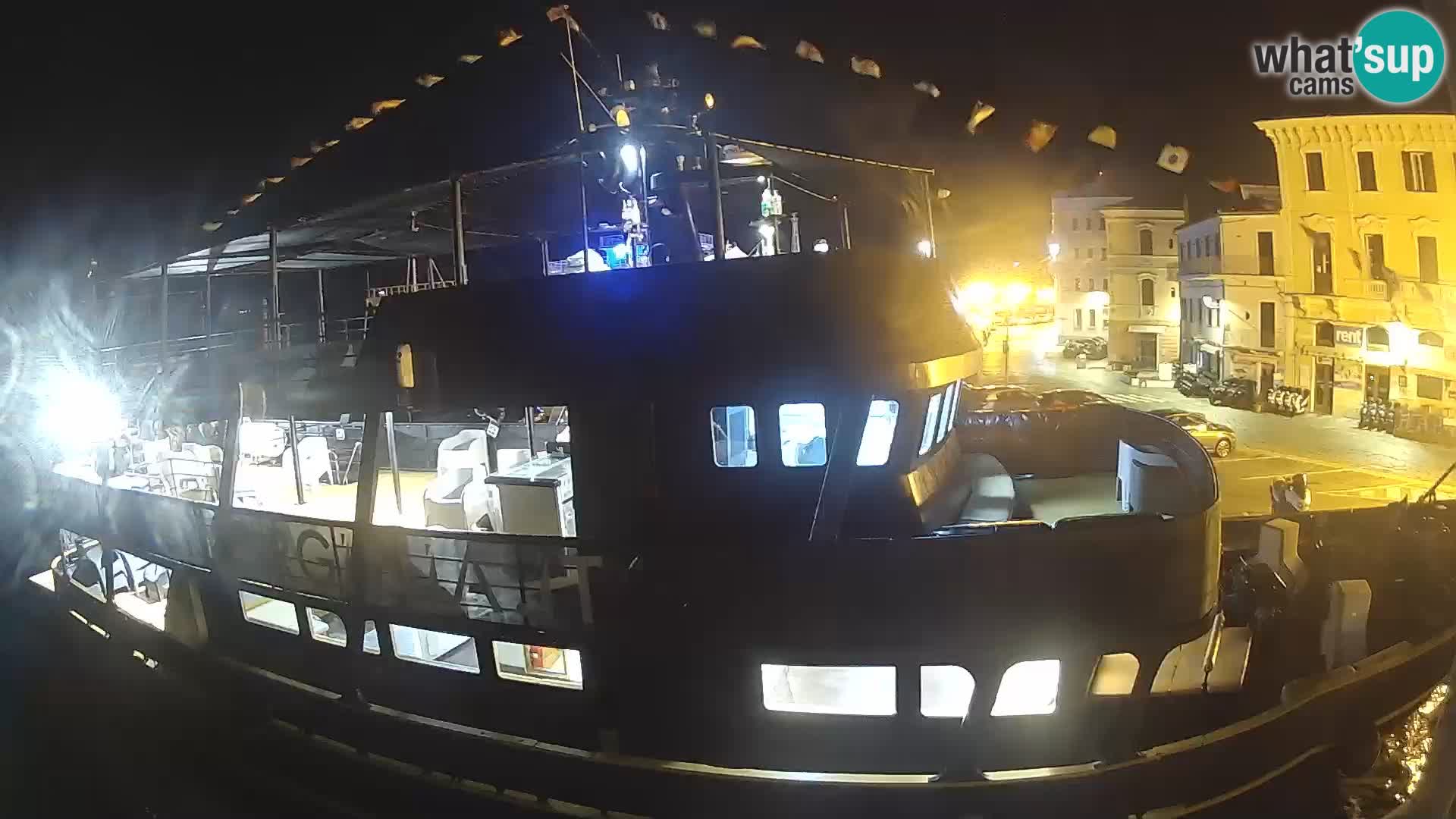 El barco Lo Squalo IV – webcam en directo archipiélago La Maddalena – Cerdeña – Italia