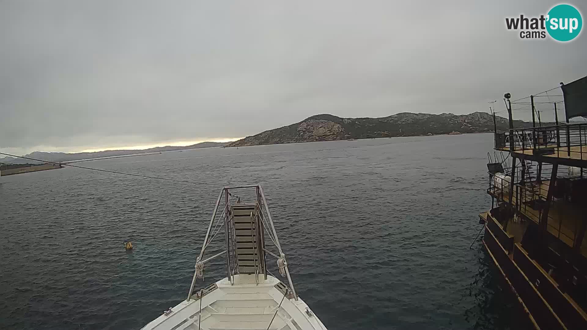 Das Boot Lo Squalo IV – Live Webcam Archipel La Maddalena – Sardinien – Italien