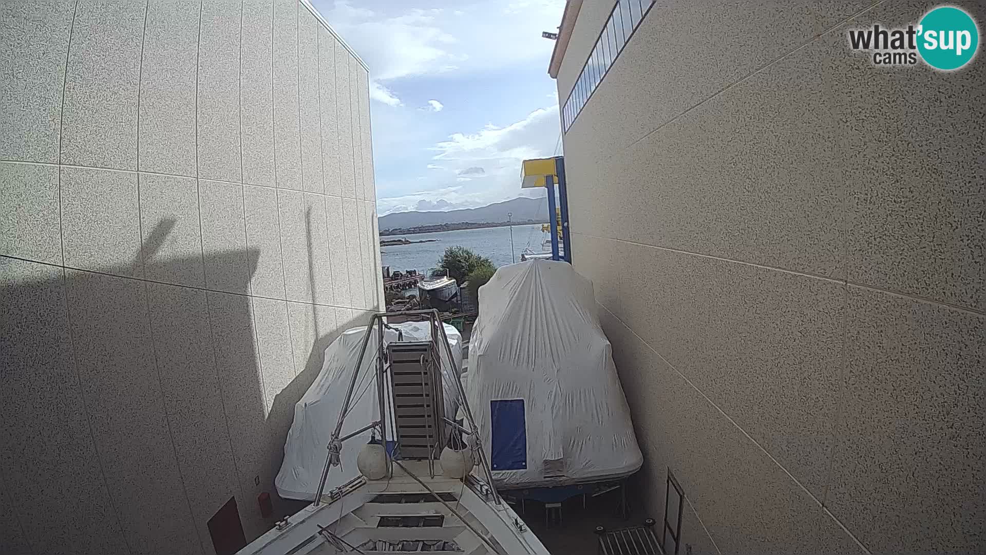 El barco Lo Squalo IV – webcam en directo archipiélago La Maddalena – Cerdeña – Italia