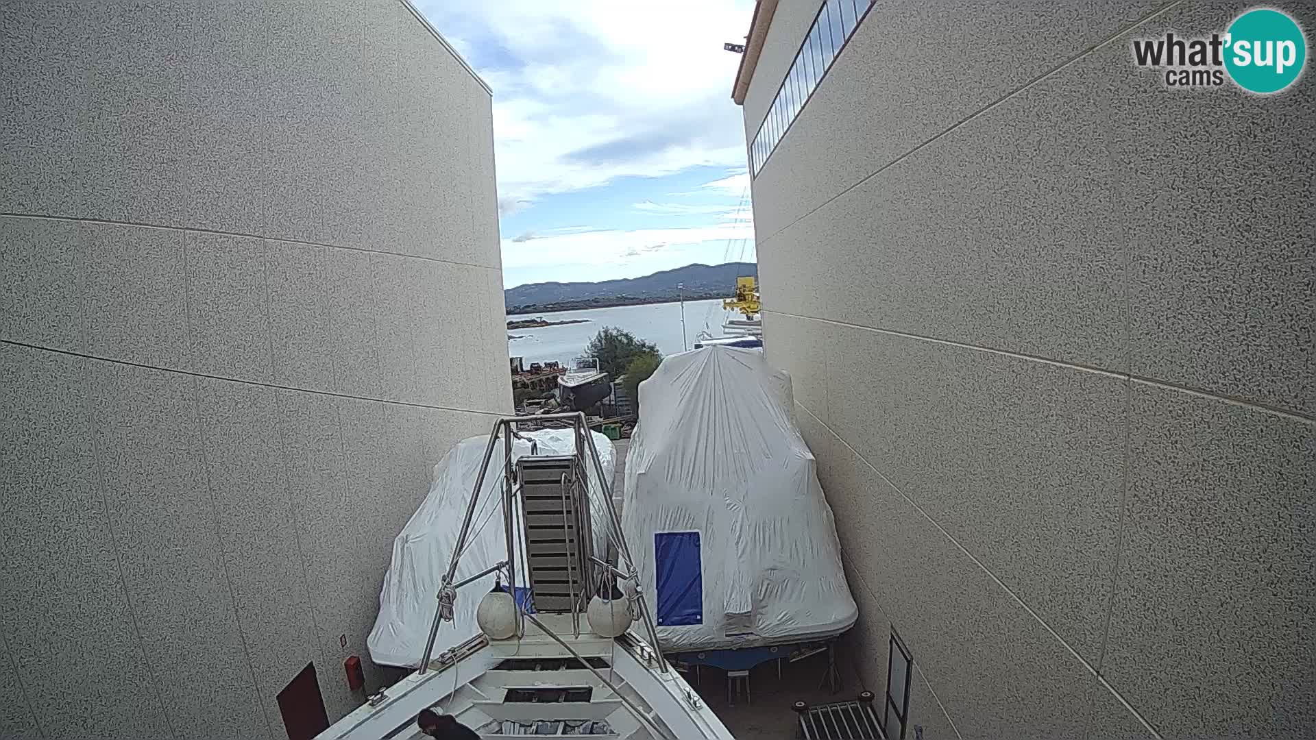 El barco Lo Squalo IV – webcam en directo archipiélago La Maddalena – Cerdeña – Italia