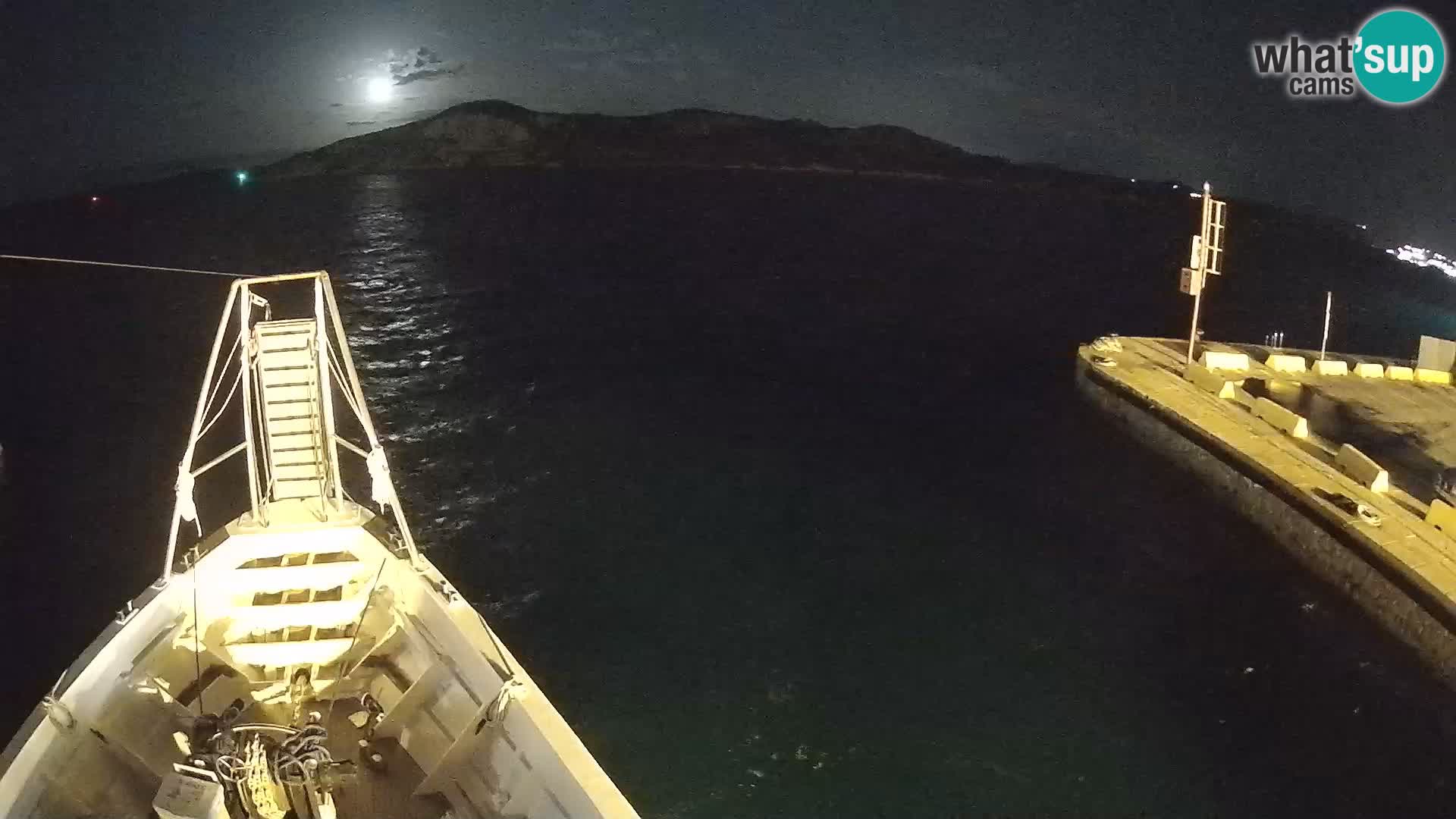 The boat Lo Squalo IV – live webcam arcipelago La Maddalena – Sardinia – Italy