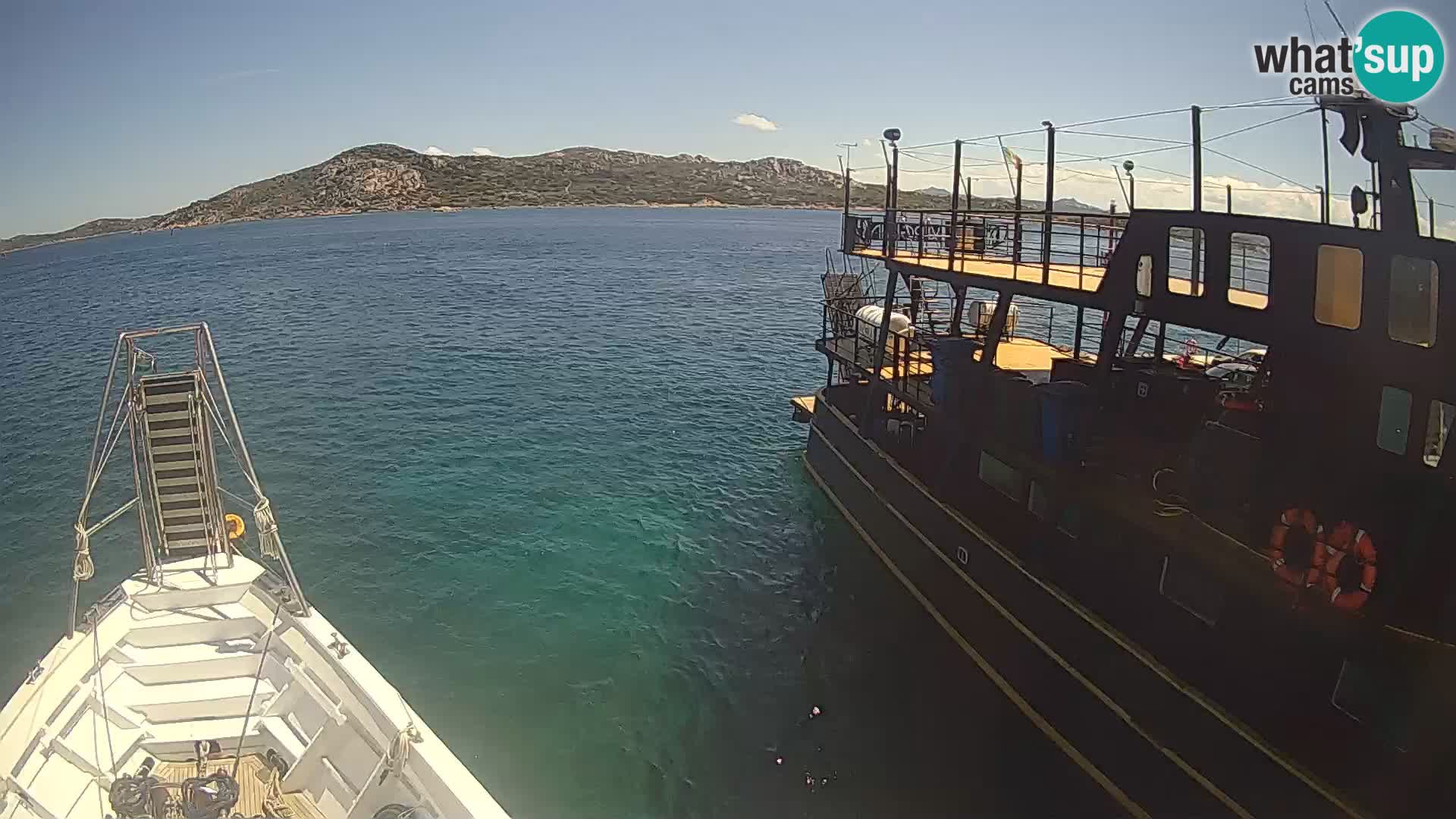 Das Boot Lo Squalo IV – Live Webcam Archipel La Maddalena – Sardinien – Italien
