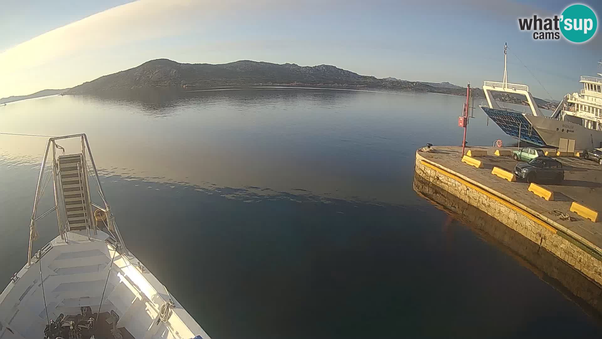 Le bateau Lo Squalo IV – webcam en direct arcipelago La Maddalena – Sardaigne – Italie