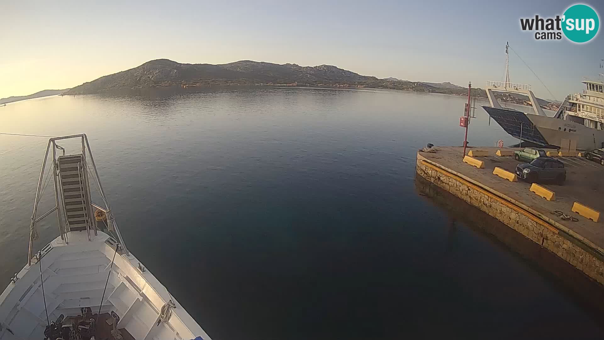 El barco Lo Squalo IV – webcam en directo archipiélago La Maddalena – Cerdeña – Italia