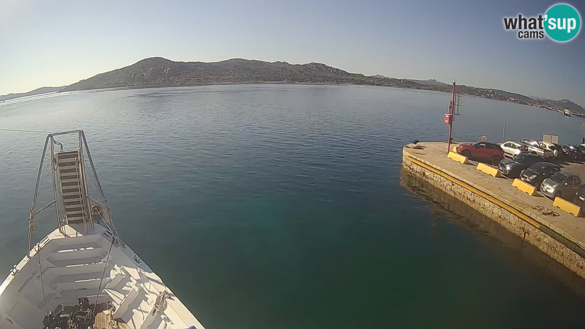 Le bateau Lo Squalo IV – webcam en direct arcipelago La Maddalena – Sardaigne – Italie