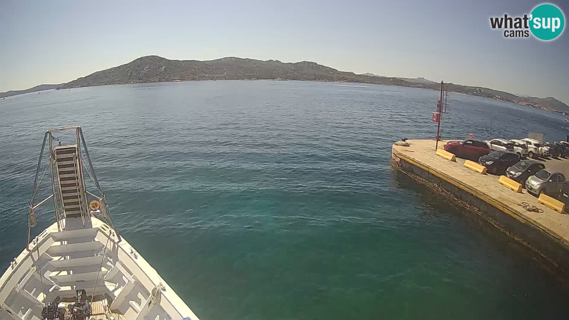 El barco Lo Squalo IV – webcam en directo archipiélago La Maddalena – Cerdeña – Italia