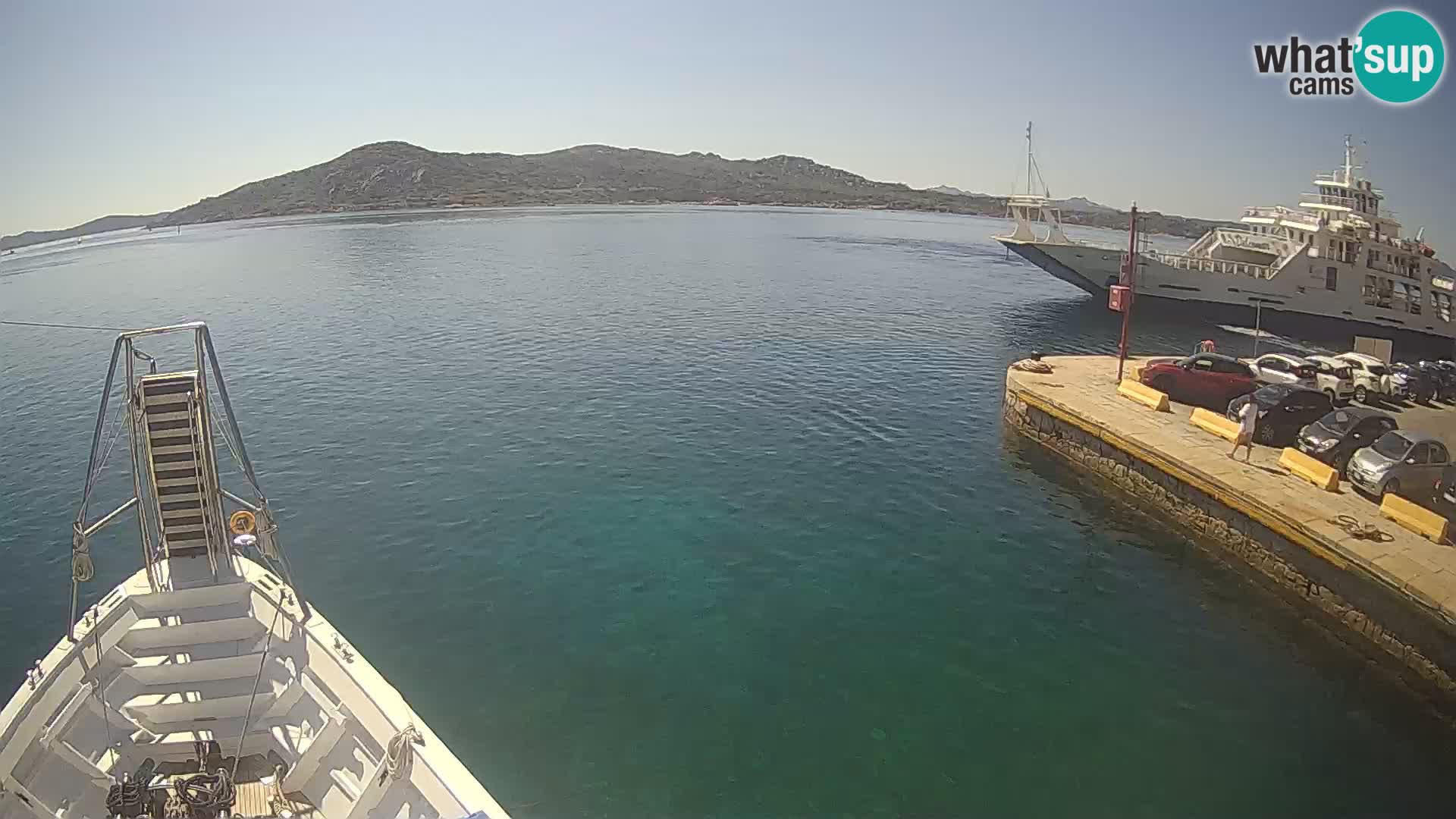 Le bateau Lo Squalo IV – webcam en direct arcipelago La Maddalena – Sardaigne – Italie
