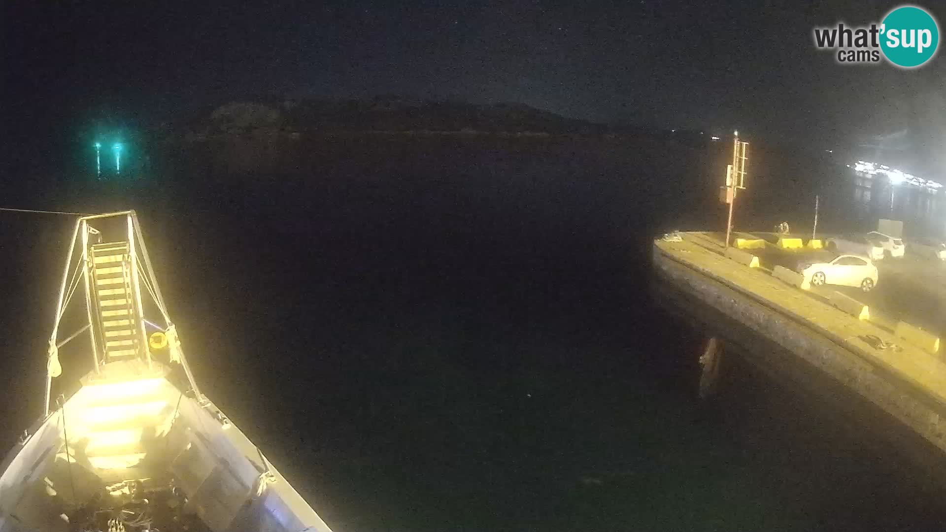Čoln Lo Squalo IV – arhipelag spletna kamera La Maddalena – Sardinija – Italija