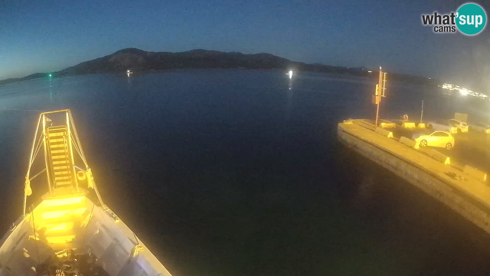 Le bateau Lo Squalo IV – webcam en direct arcipelago La Maddalena – Sardaigne – Italie