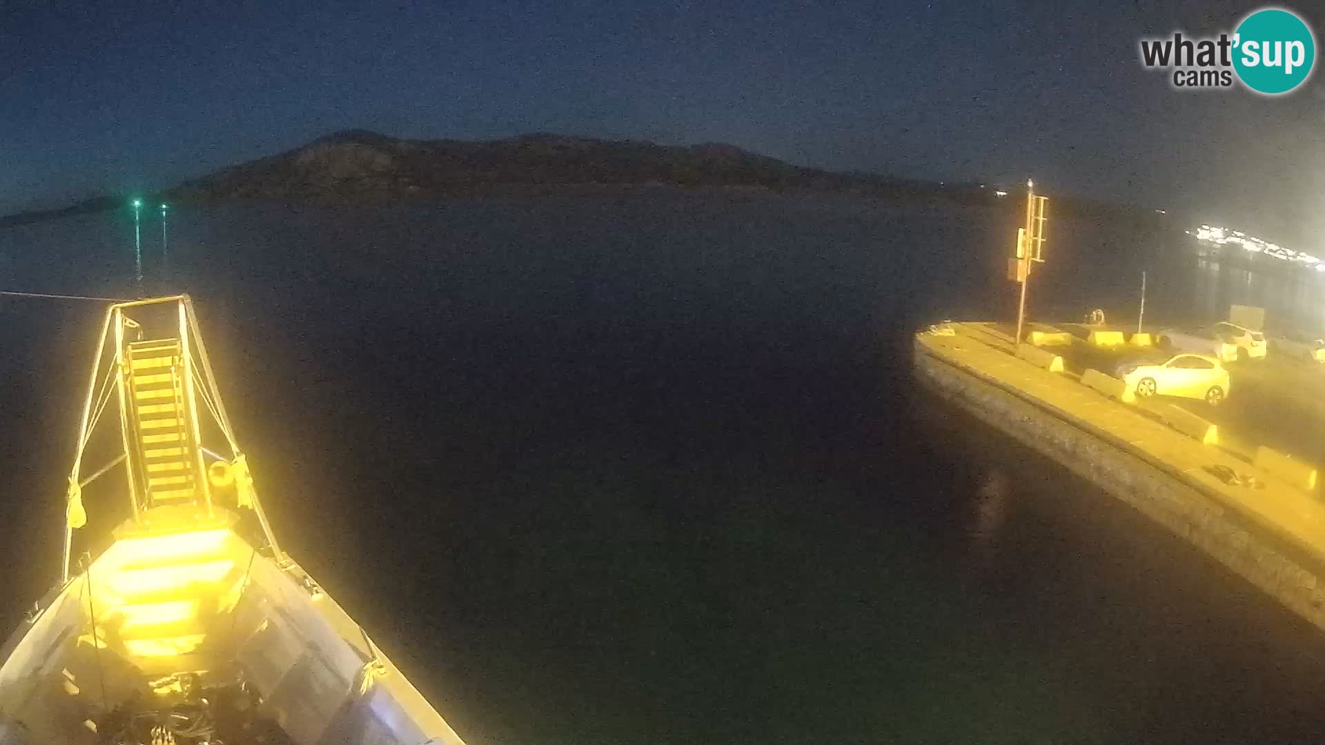 Le bateau Lo Squalo IV – webcam en direct arcipelago La Maddalena – Sardaigne – Italie