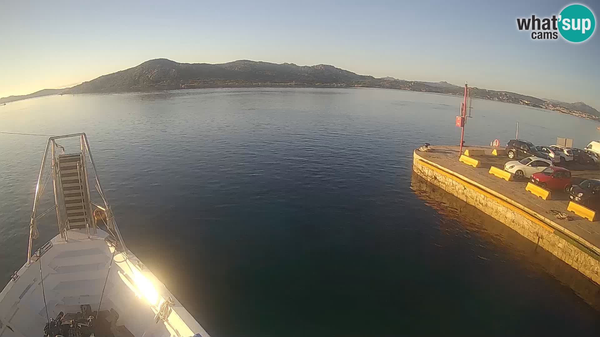 Le bateau Lo Squalo IV – webcam en direct arcipelago La Maddalena – Sardaigne – Italie
