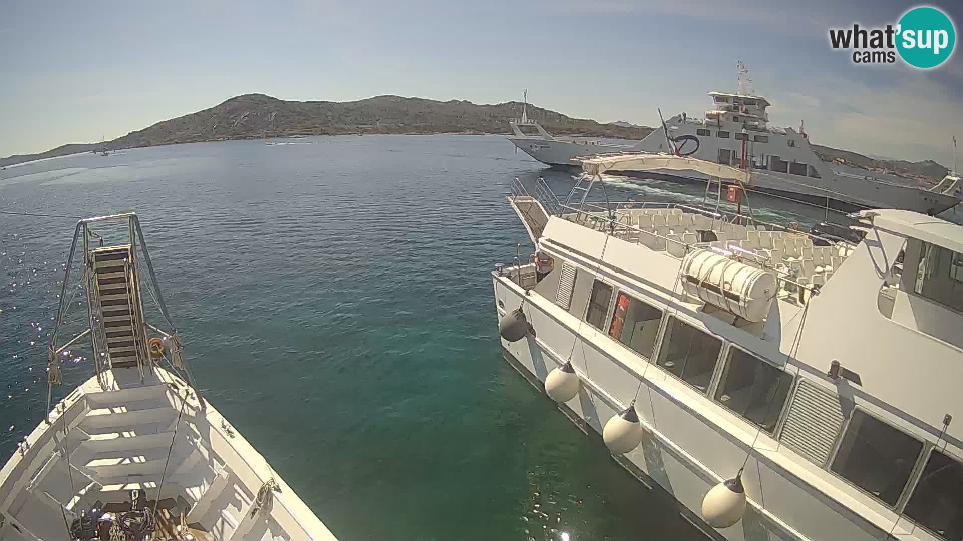Das Boot Lo Squalo IV – Live Webcam Archipel La Maddalena – Sardinien – Italien