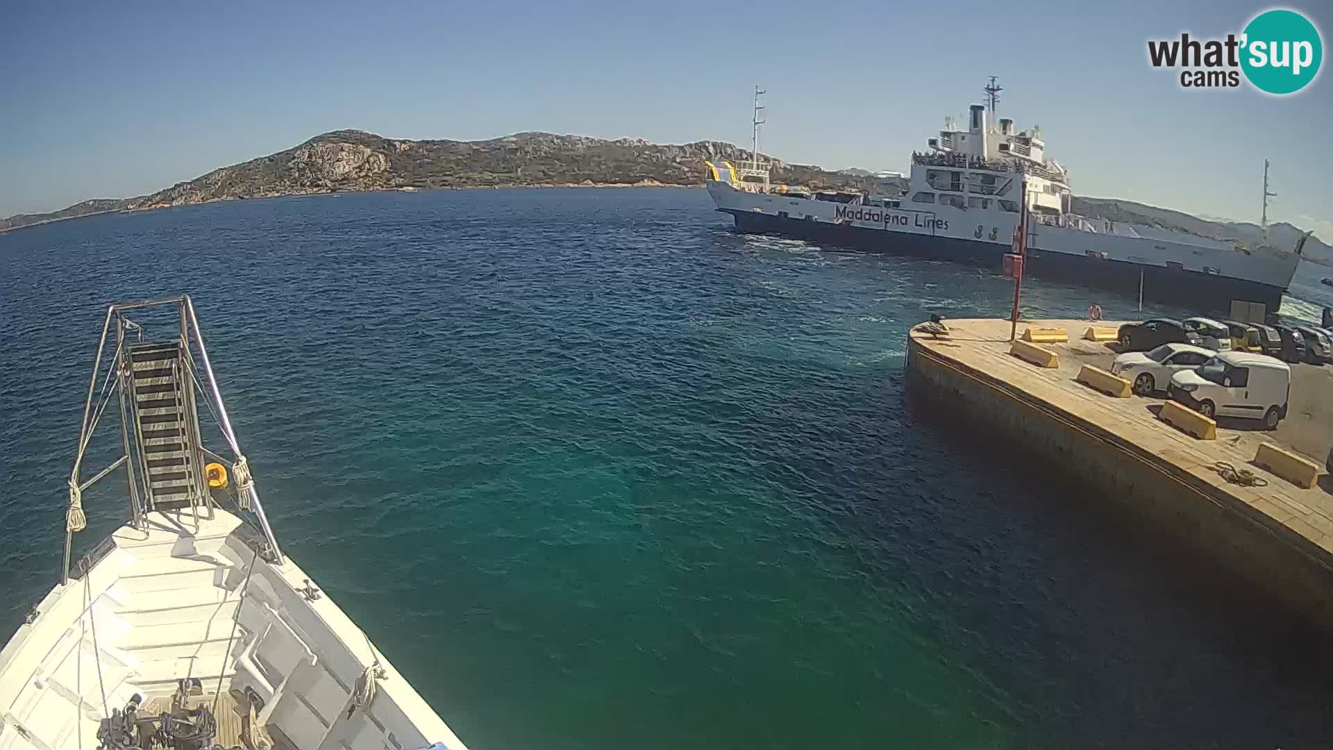 Das Boot Lo Squalo IV – Live Webcam Archipel La Maddalena – Sardinien – Italien