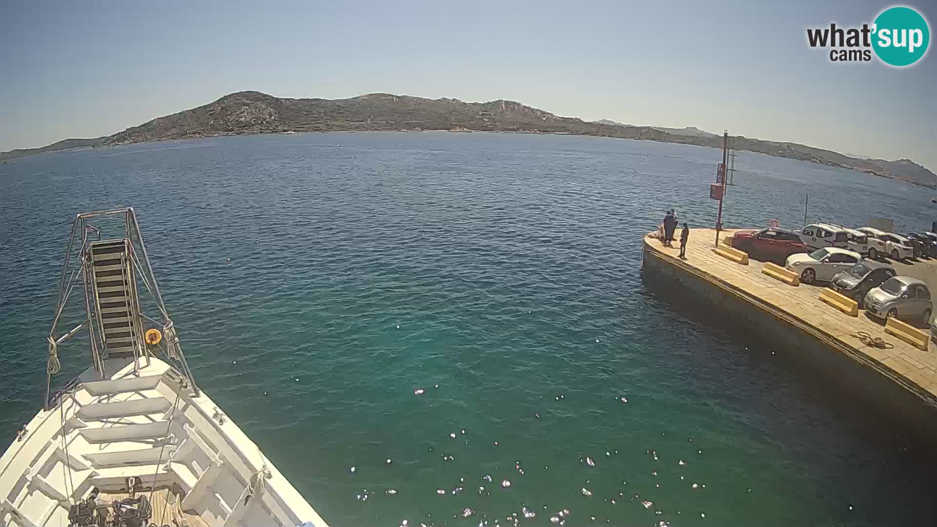 Le bateau Lo Squalo IV – webcam en direct arcipelago La Maddalena – Sardaigne – Italie