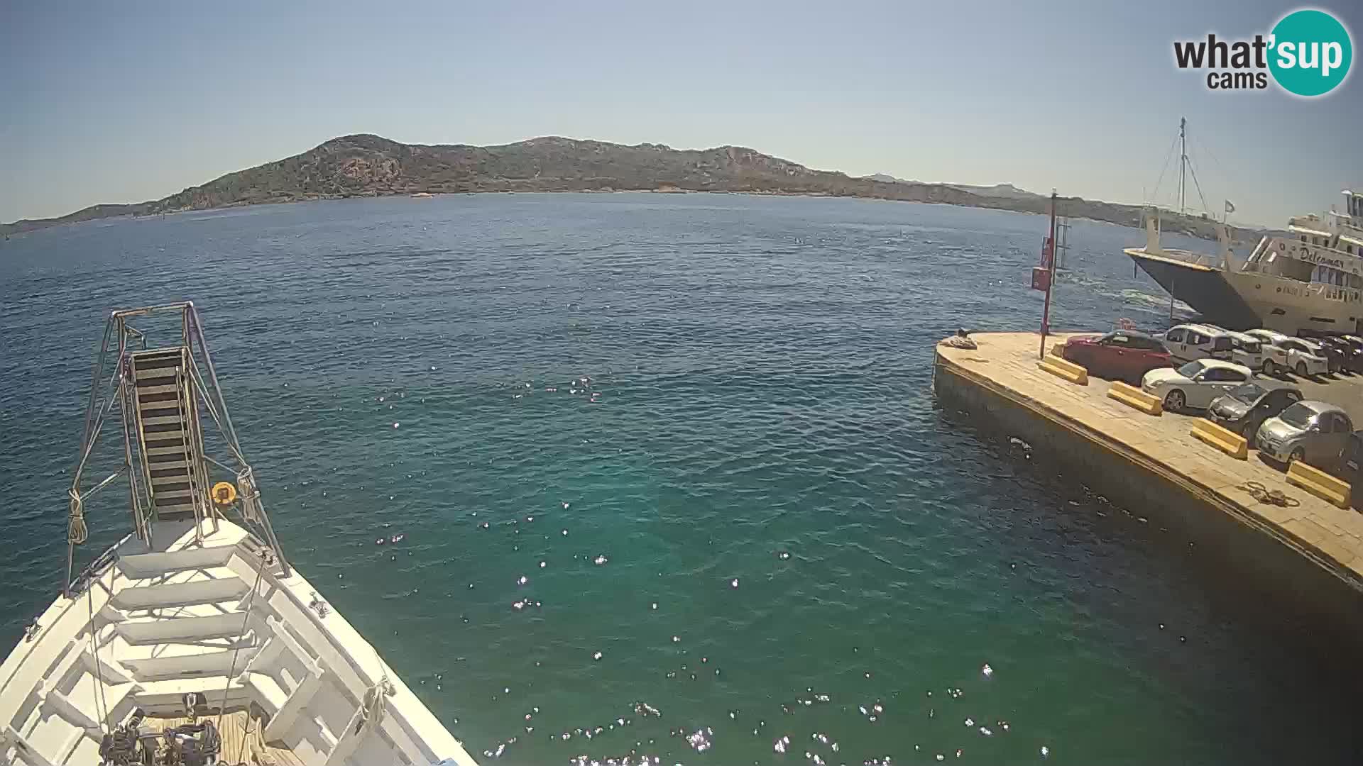 Le bateau Lo Squalo IV – webcam en direct arcipelago La Maddalena – Sardaigne – Italie