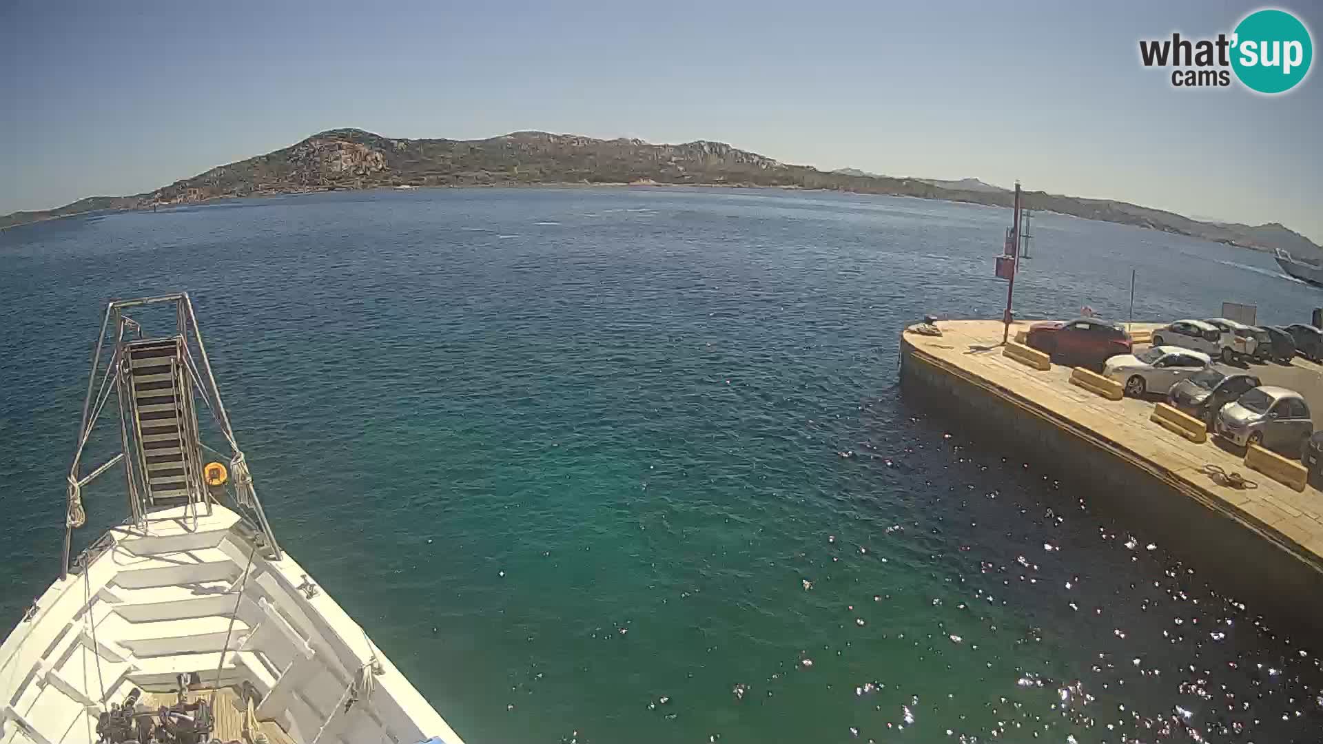 El barco Lo Squalo IV – webcam en directo archipiélago La Maddalena – Cerdeña – Italia