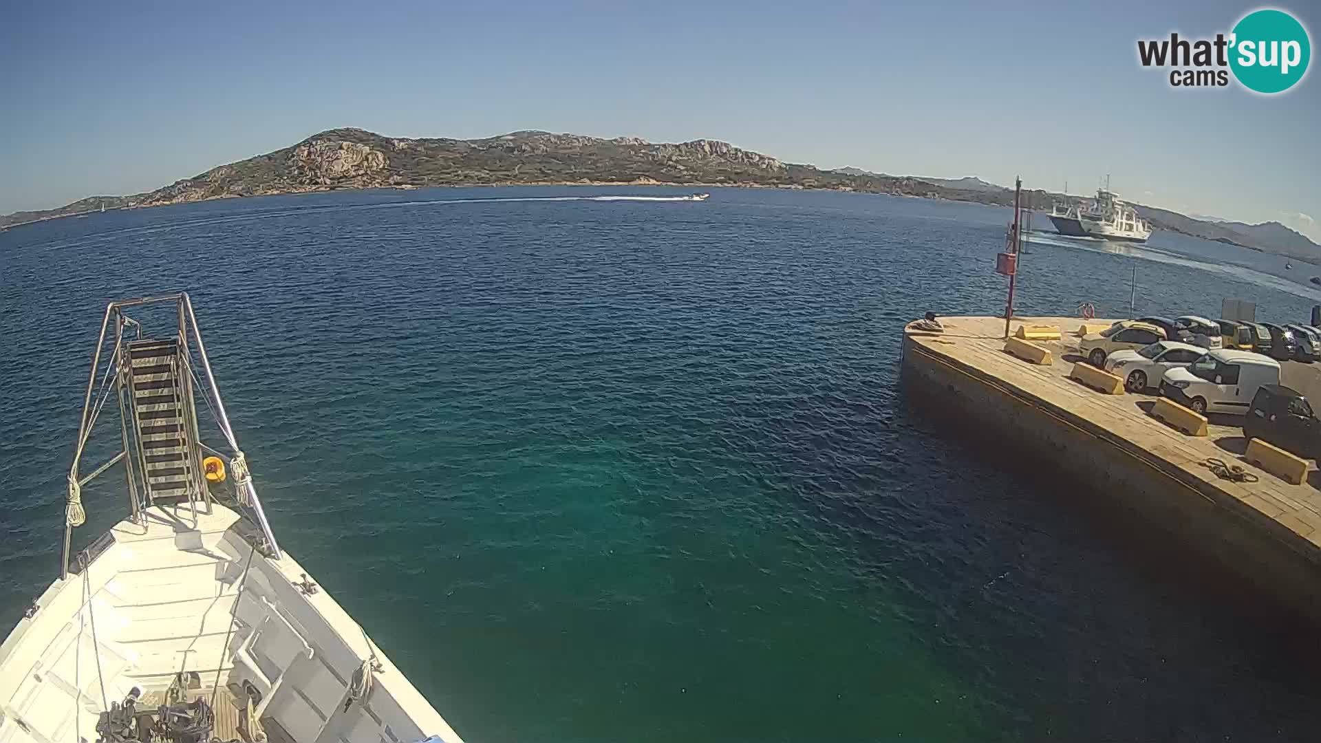 El barco Lo Squalo IV – webcam en directo archipiélago La Maddalena – Cerdeña – Italia