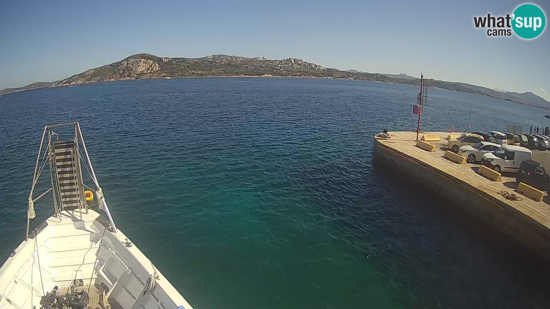 Le bateau Lo Squalo IV – webcam en direct arcipelago La Maddalena – Sardaigne – Italie