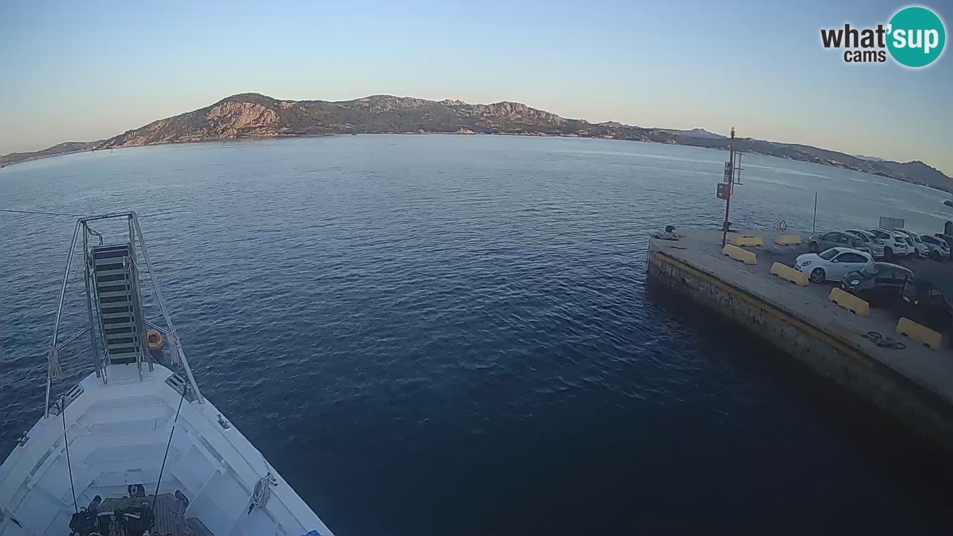 Le bateau Lo Squalo IV – webcam en direct arcipelago La Maddalena – Sardaigne – Italie