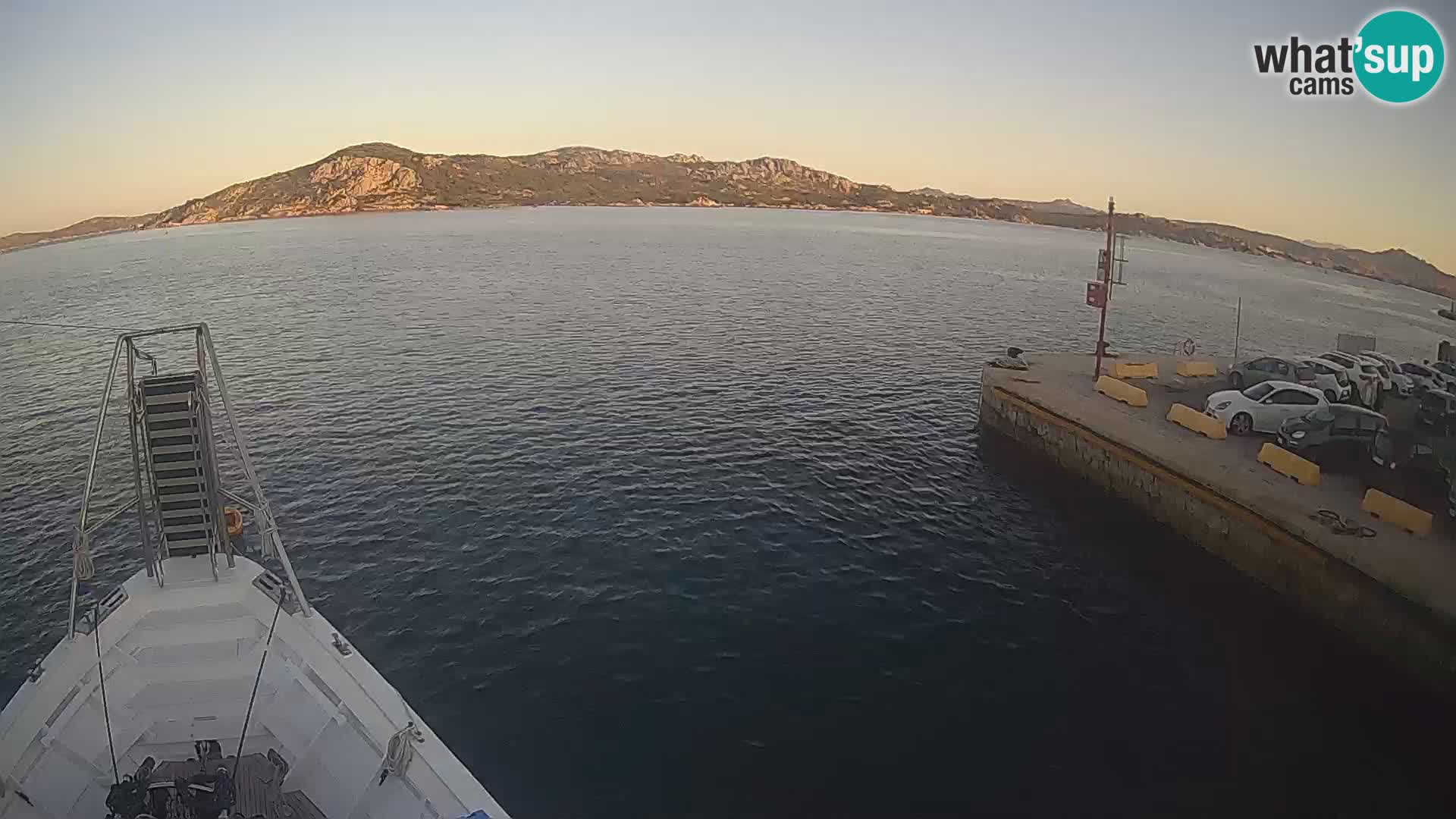 Le bateau Lo Squalo IV – webcam en direct arcipelago La Maddalena – Sardaigne – Italie