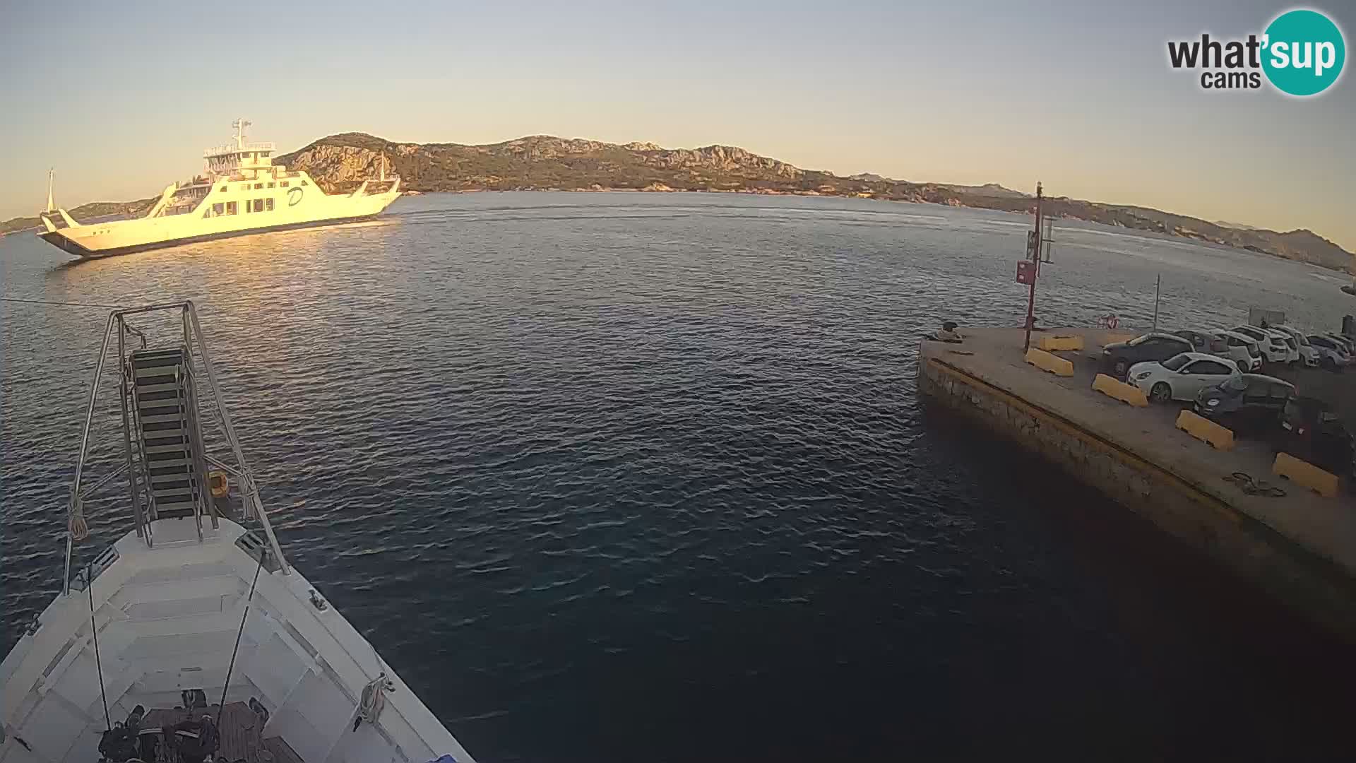 Le bateau Lo Squalo IV – webcam en direct arcipelago La Maddalena – Sardaigne – Italie