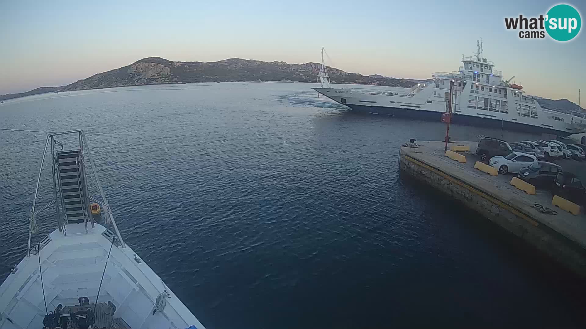 El barco Lo Squalo IV – webcam en directo archipiélago La Maddalena – Cerdeña – Italia