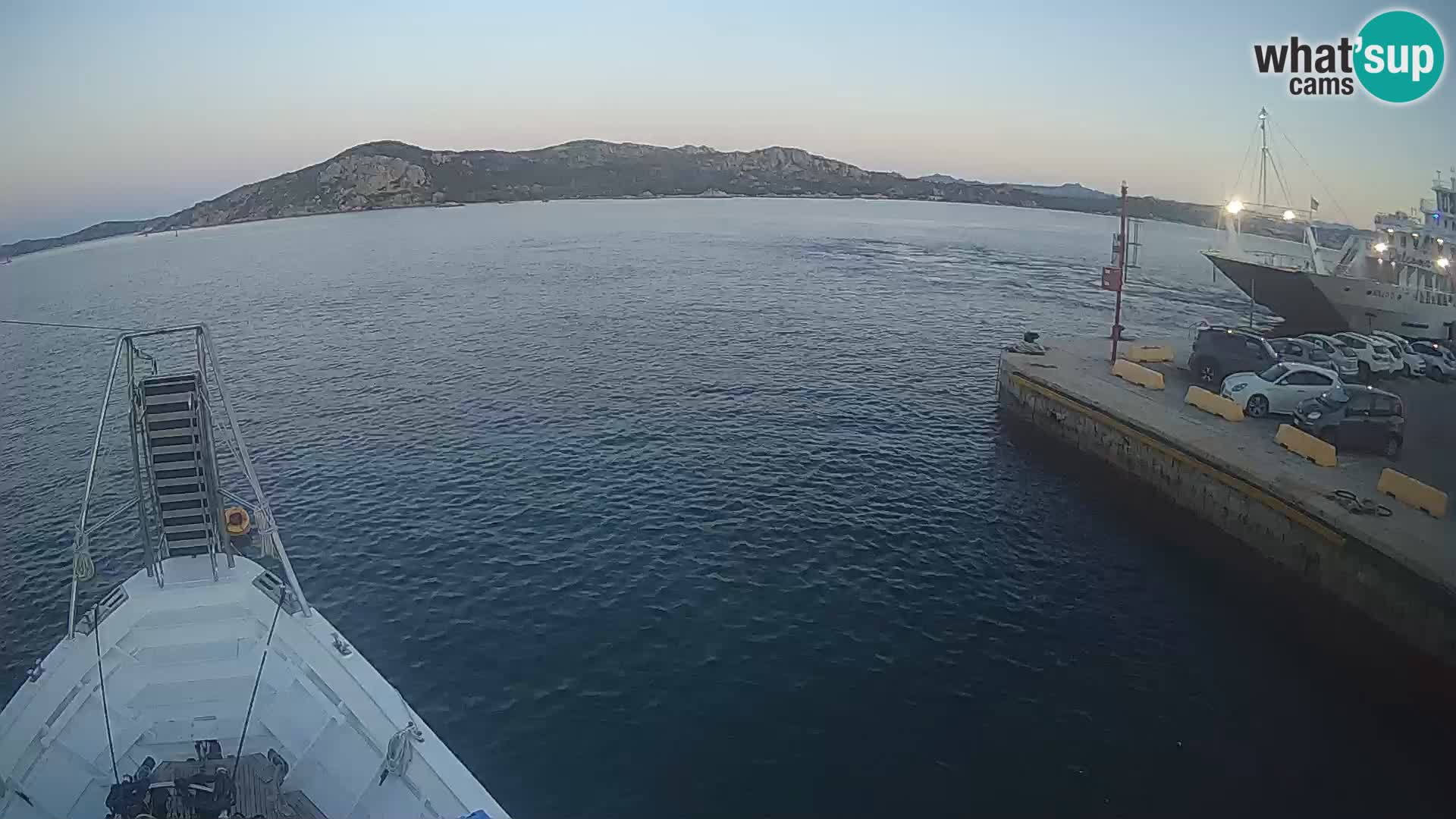 Le bateau Lo Squalo IV – webcam en direct arcipelago La Maddalena – Sardaigne – Italie