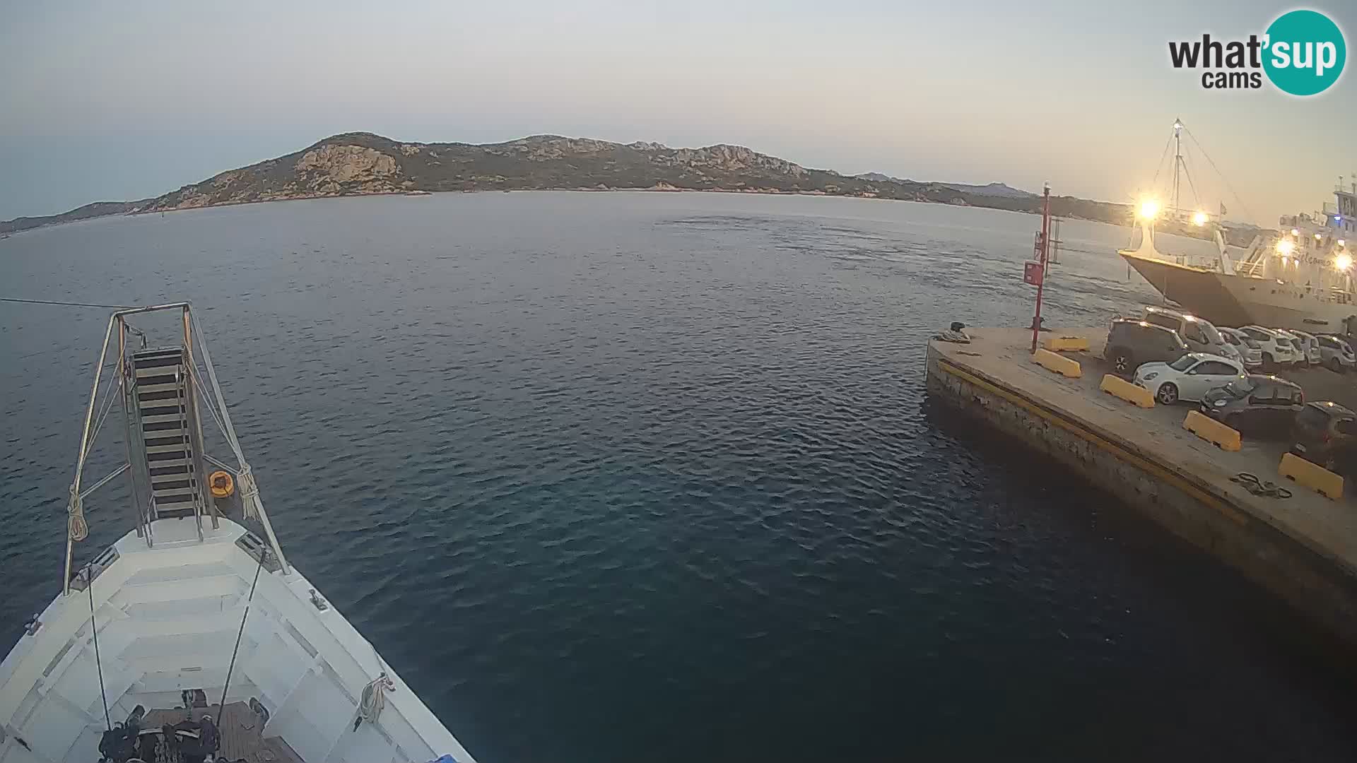 El barco Lo Squalo IV – webcam en directo archipiélago La Maddalena – Cerdeña – Italia