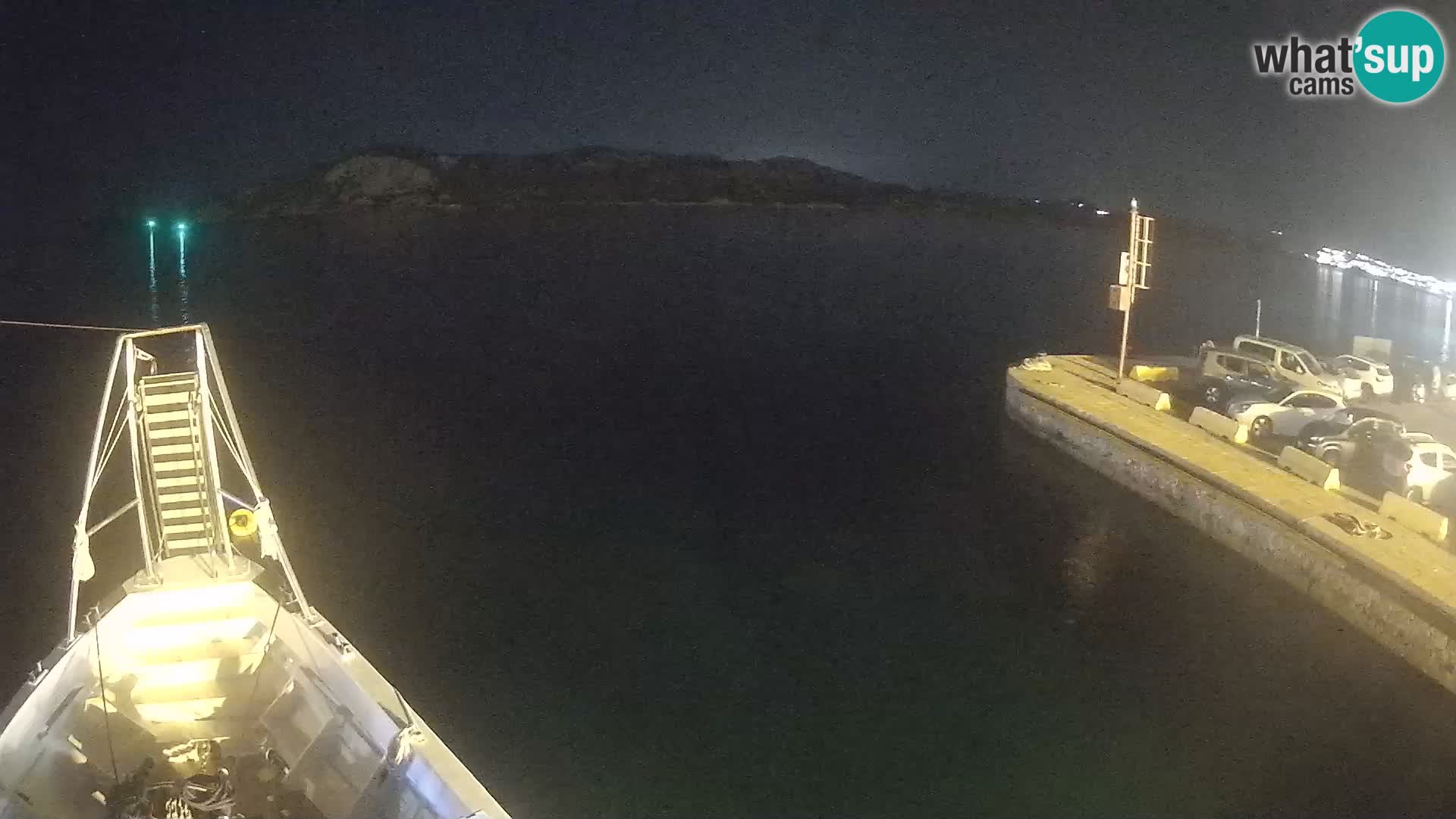 The boat Lo Squalo IV – live webcam arcipelago La Maddalena – Sardinia – Italy