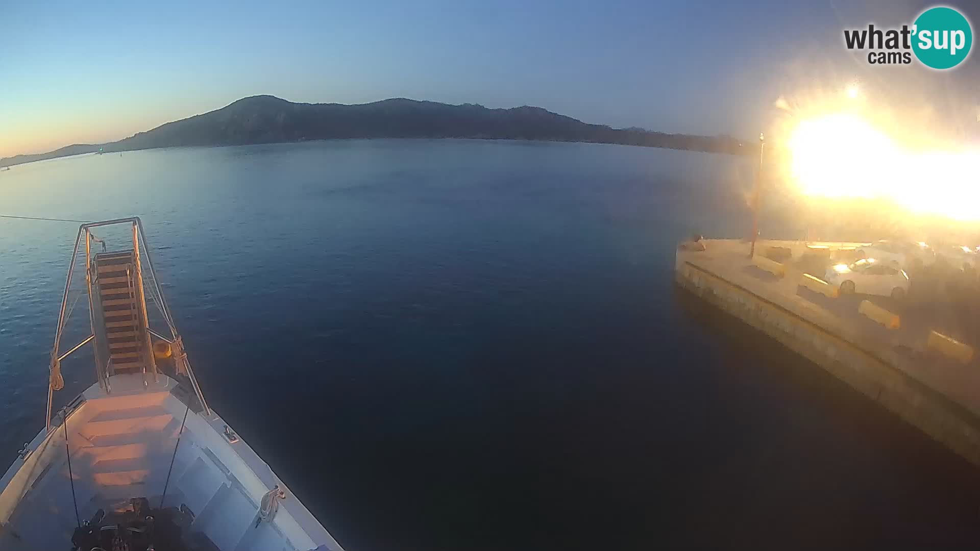 El barco Lo Squalo IV – webcam en directo archipiélago La Maddalena – Cerdeña – Italia