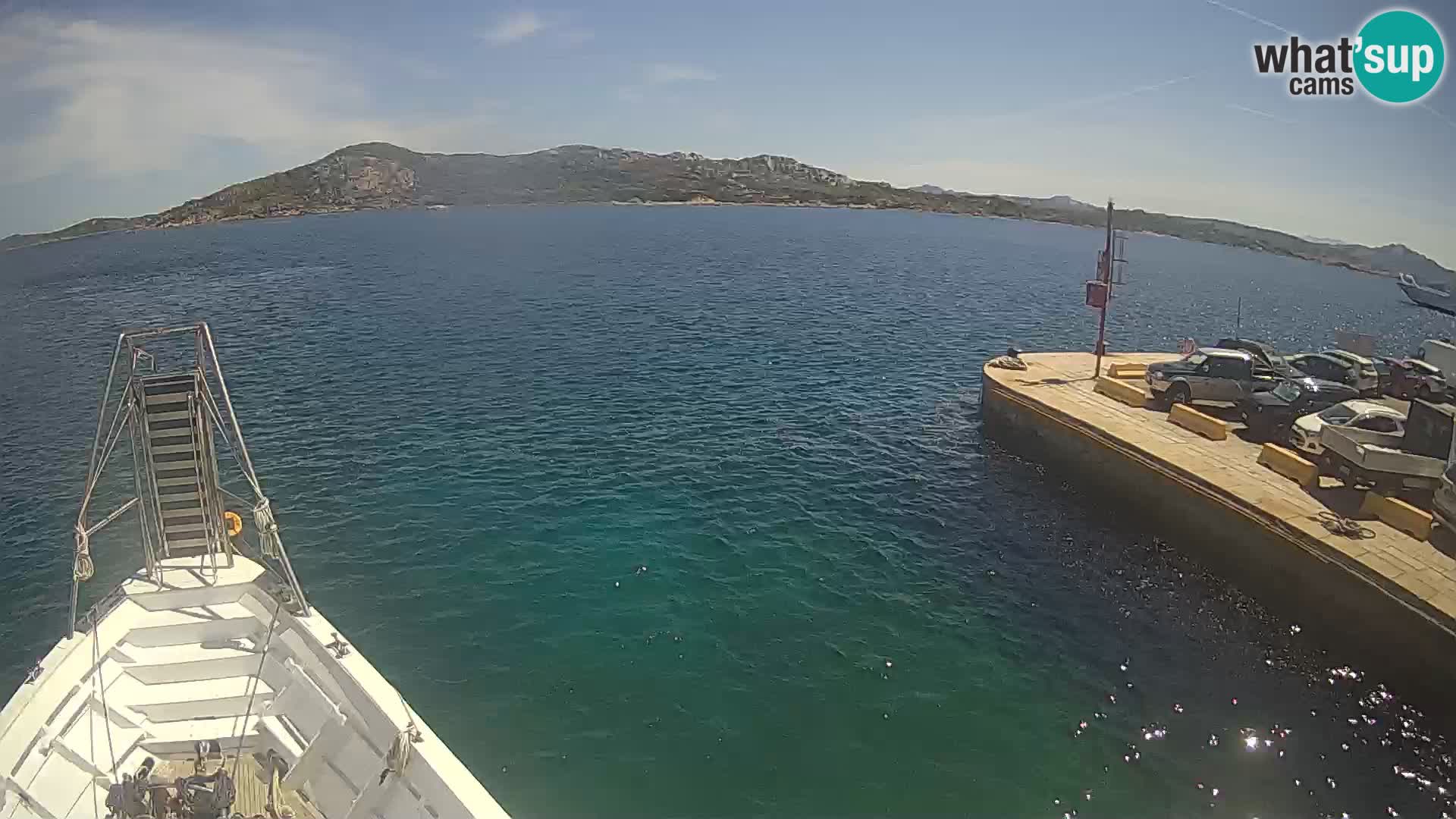 Das Boot Lo Squalo IV – Live Webcam Archipel La Maddalena – Sardinien – Italien