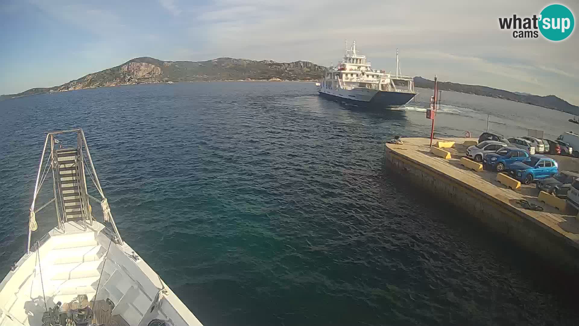 El barco Lo Squalo IV – webcam en directo archipiélago La Maddalena – Cerdeña – Italia