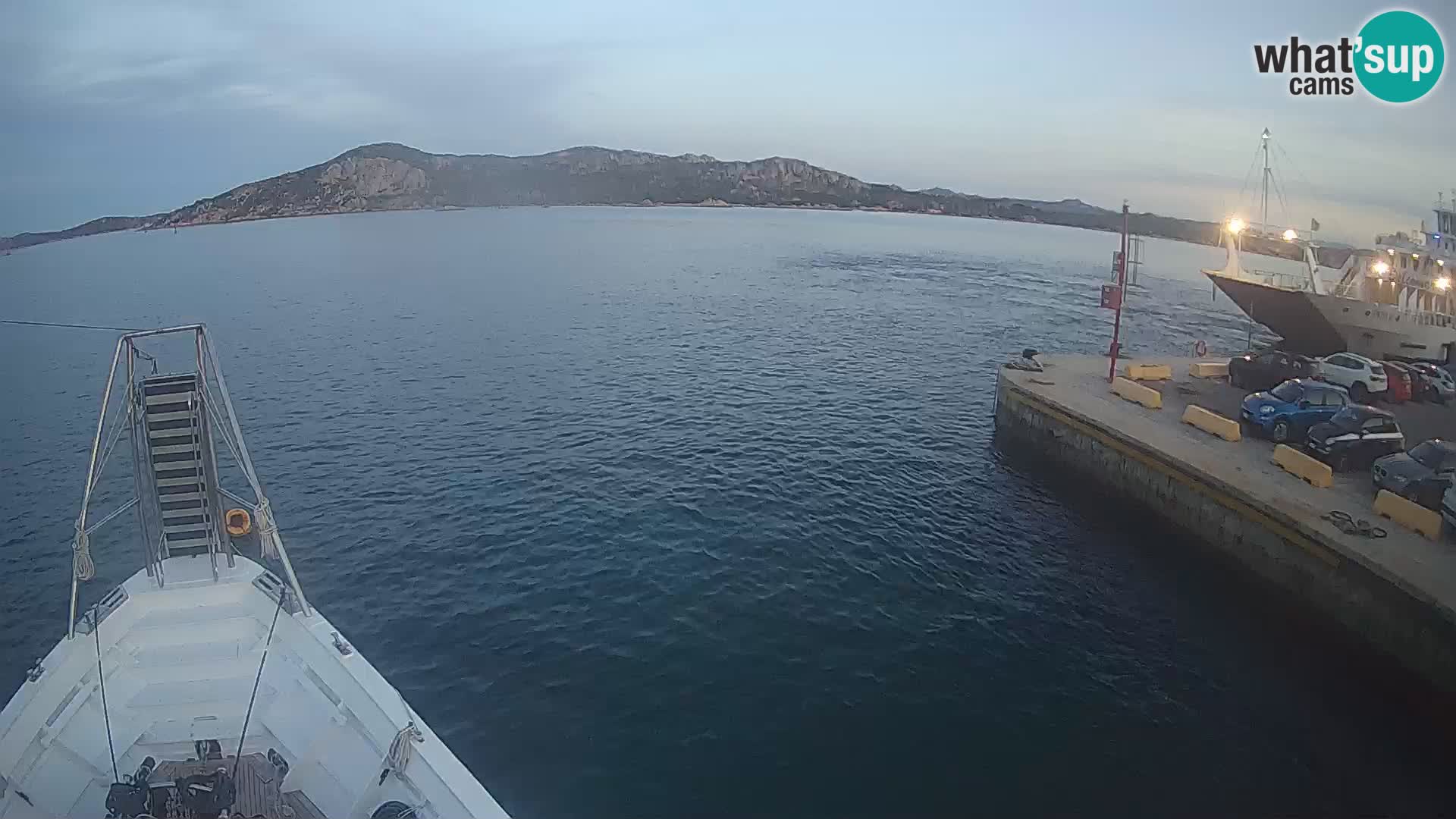 El barco Lo Squalo IV – webcam en directo archipiélago La Maddalena – Cerdeña – Italia