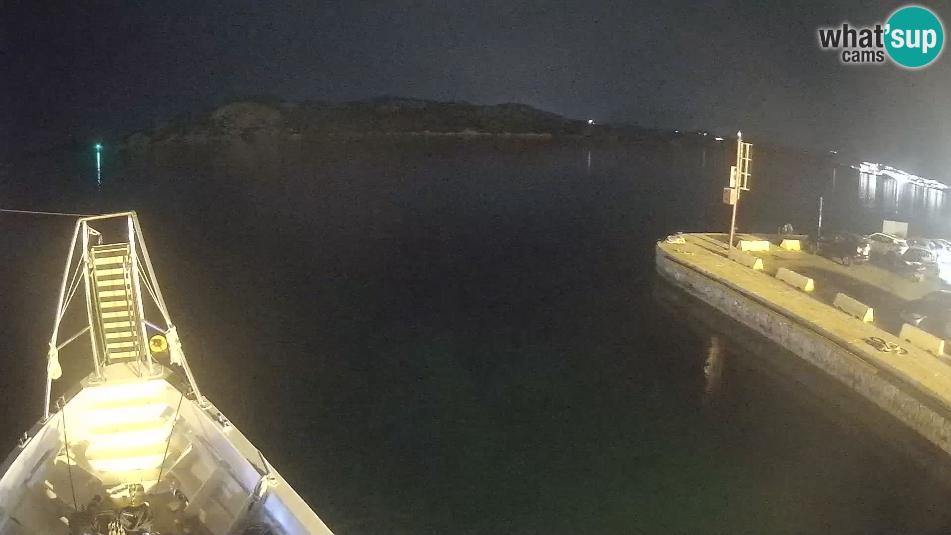 Le bateau Lo Squalo IV – webcam en direct arcipelago La Maddalena – Sardaigne – Italie