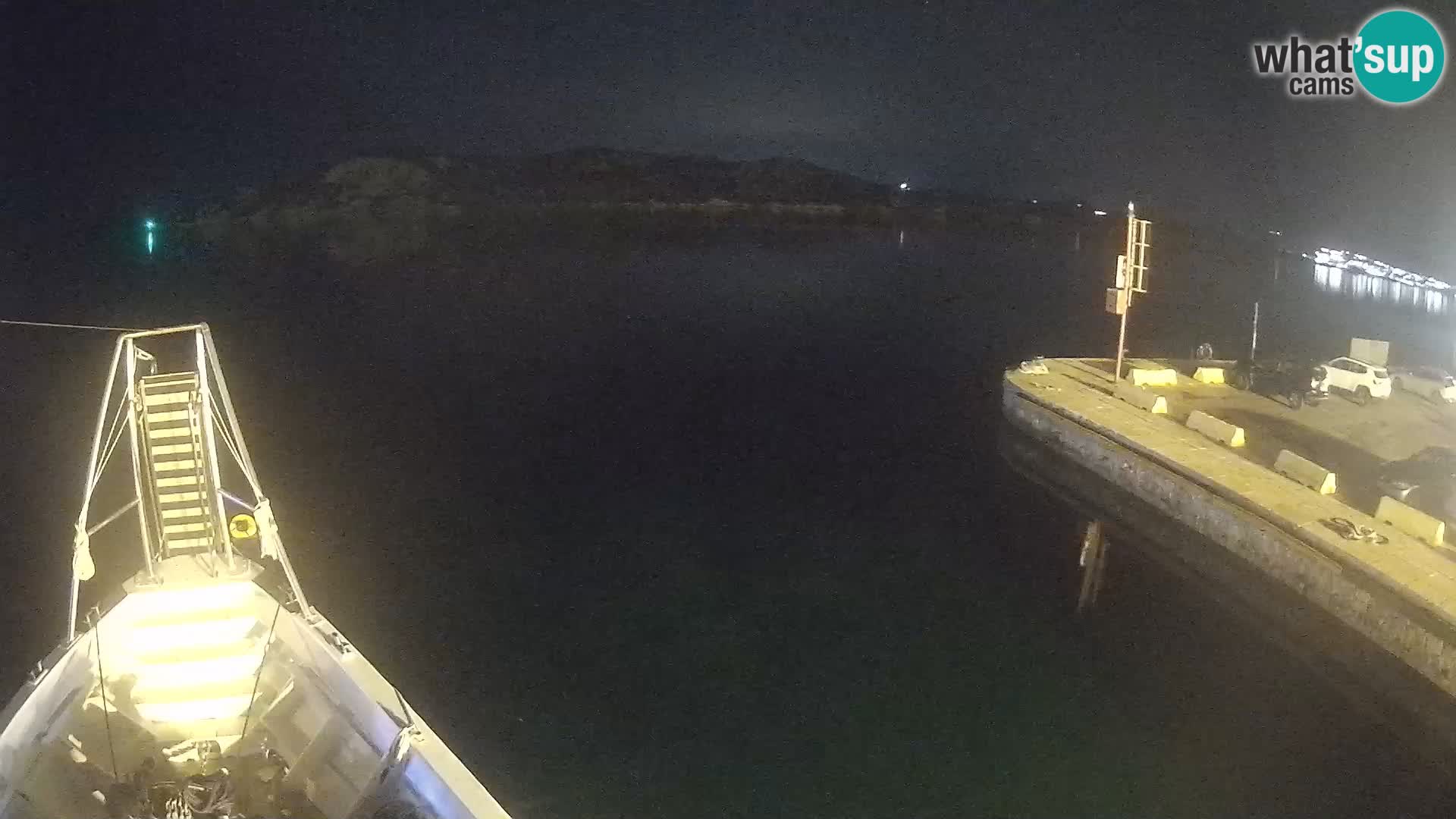 Le bateau Lo Squalo IV – webcam en direct arcipelago La Maddalena – Sardaigne – Italie