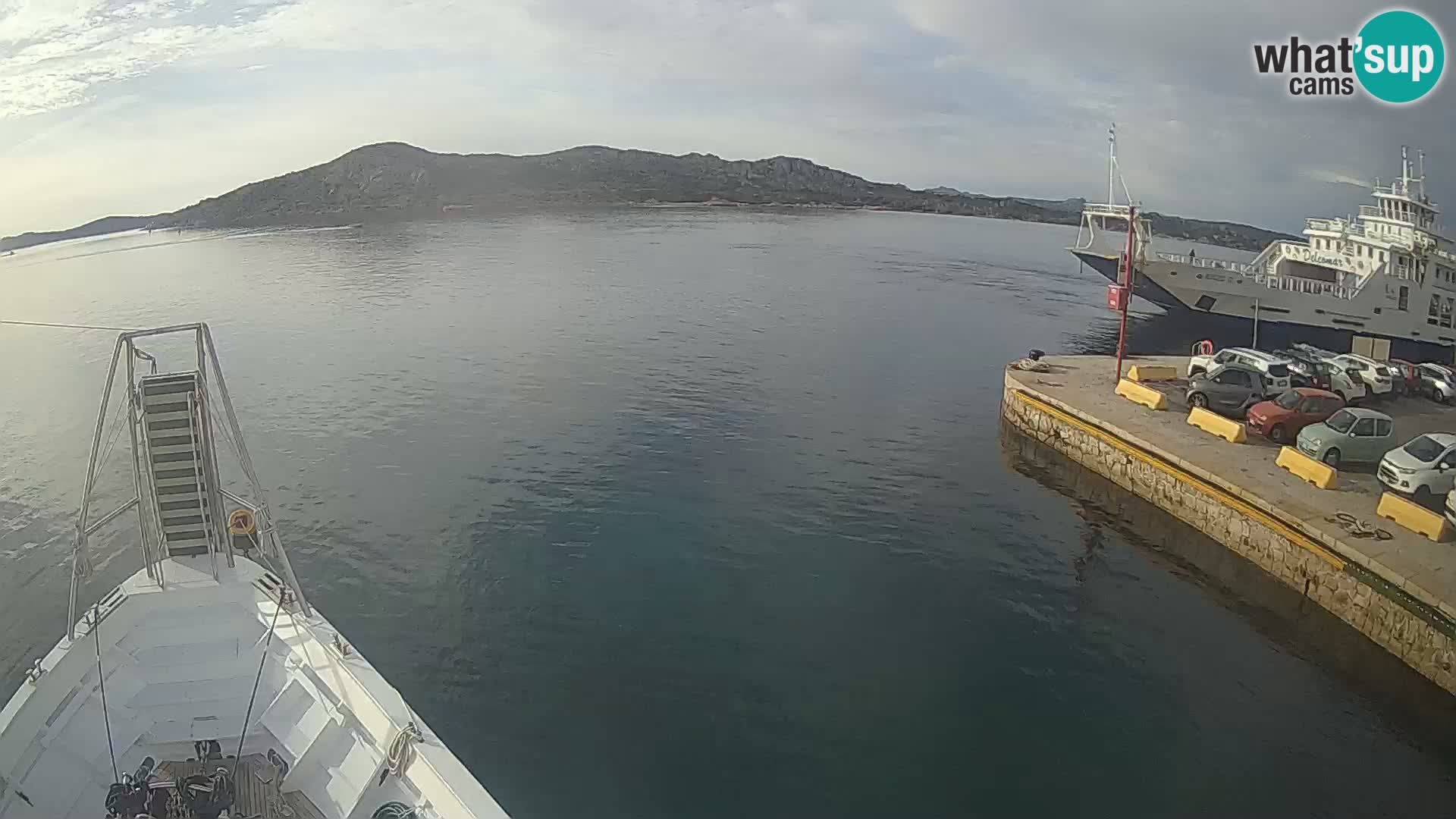 Le bateau Lo Squalo IV – webcam en direct arcipelago La Maddalena – Sardaigne – Italie