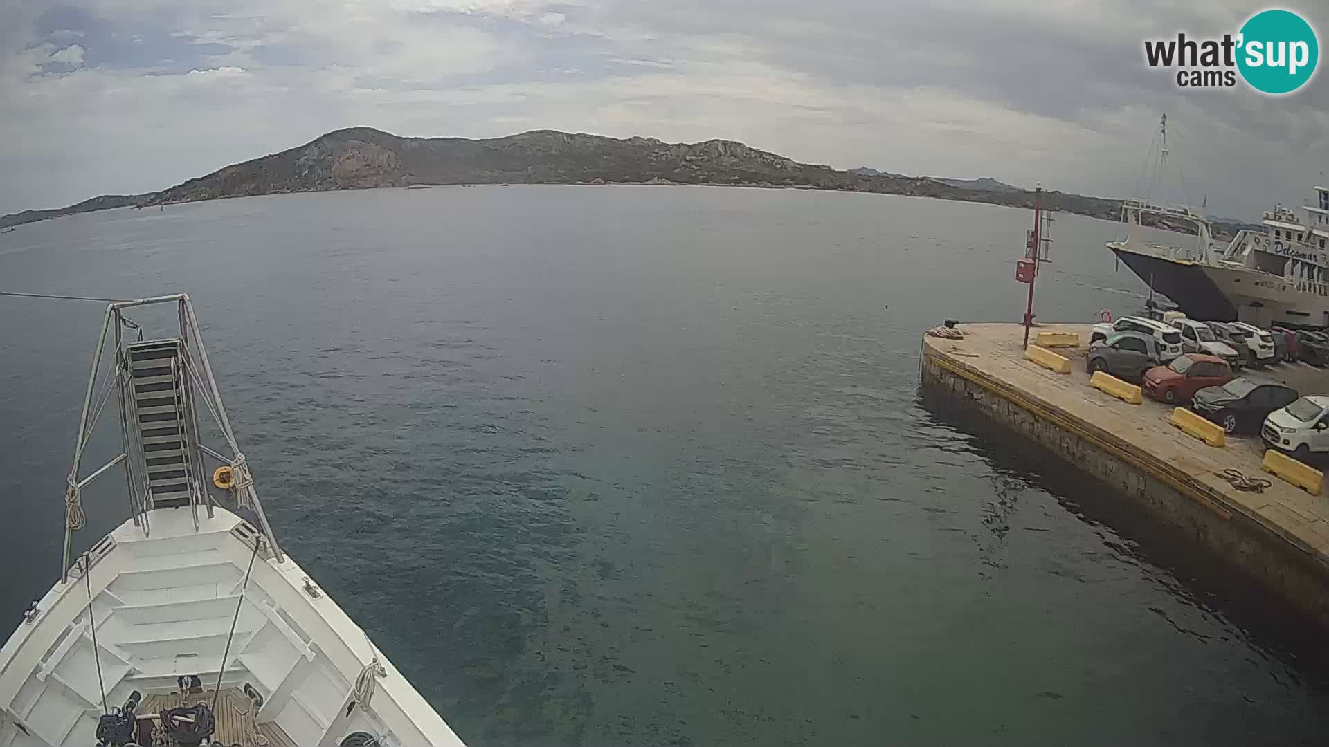Le bateau Lo Squalo IV – webcam en direct arcipelago La Maddalena – Sardaigne – Italie