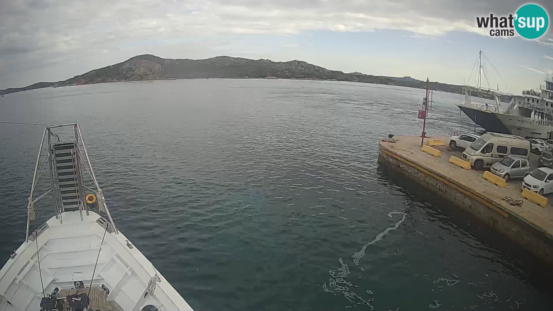 Le bateau Lo Squalo IV – webcam en direct arcipelago La Maddalena – Sardaigne – Italie