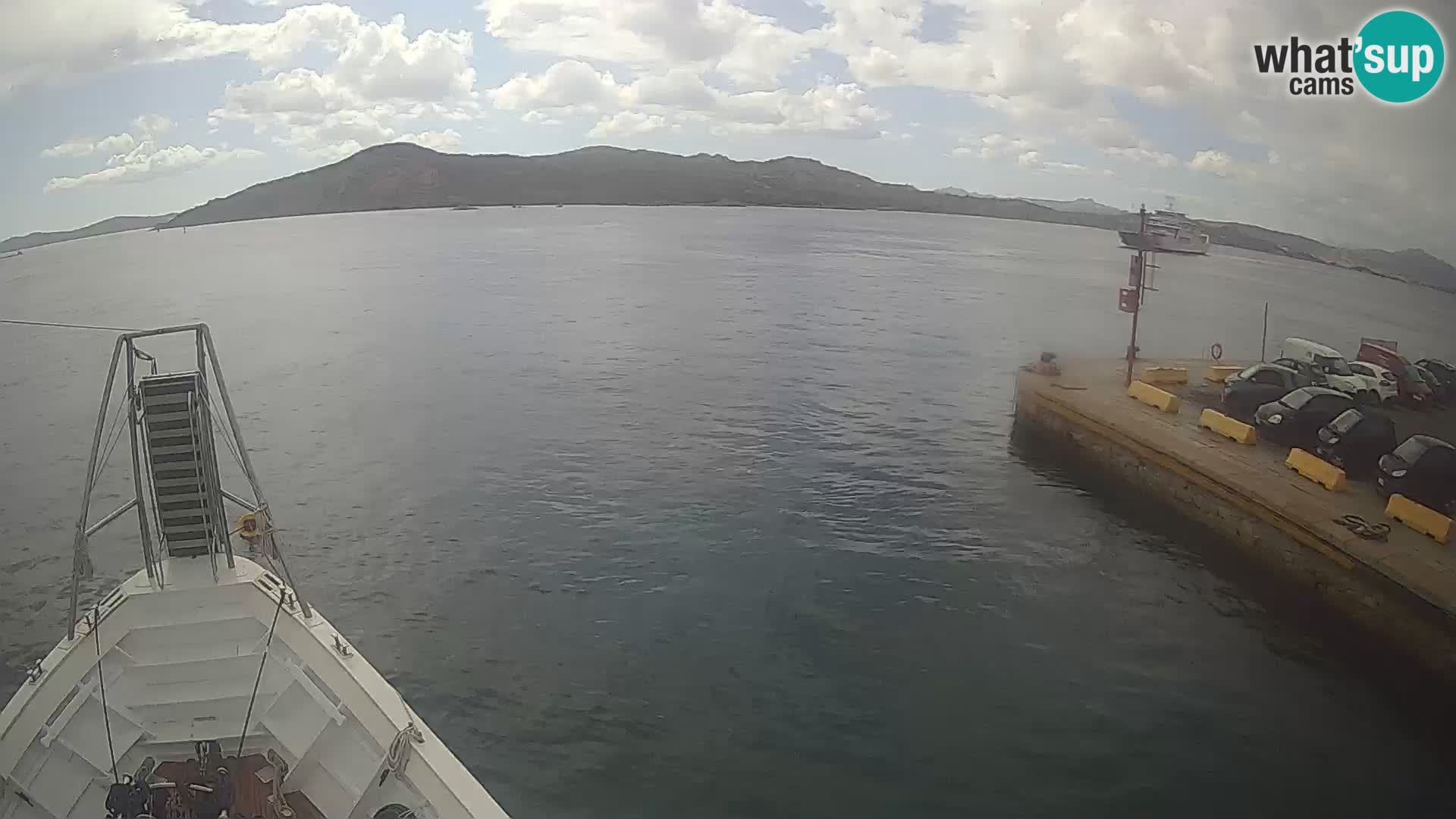 El barco Lo Squalo IV – webcam en directo archipiélago La Maddalena – Cerdeña – Italia