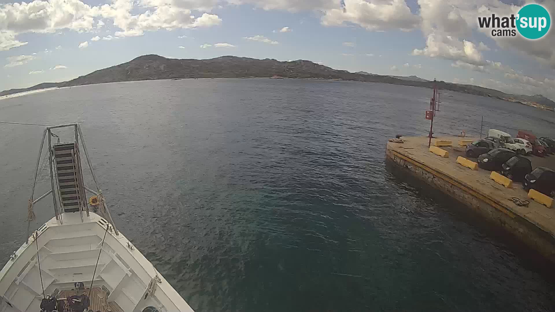 Le bateau Lo Squalo IV – webcam en direct arcipelago La Maddalena – Sardaigne – Italie