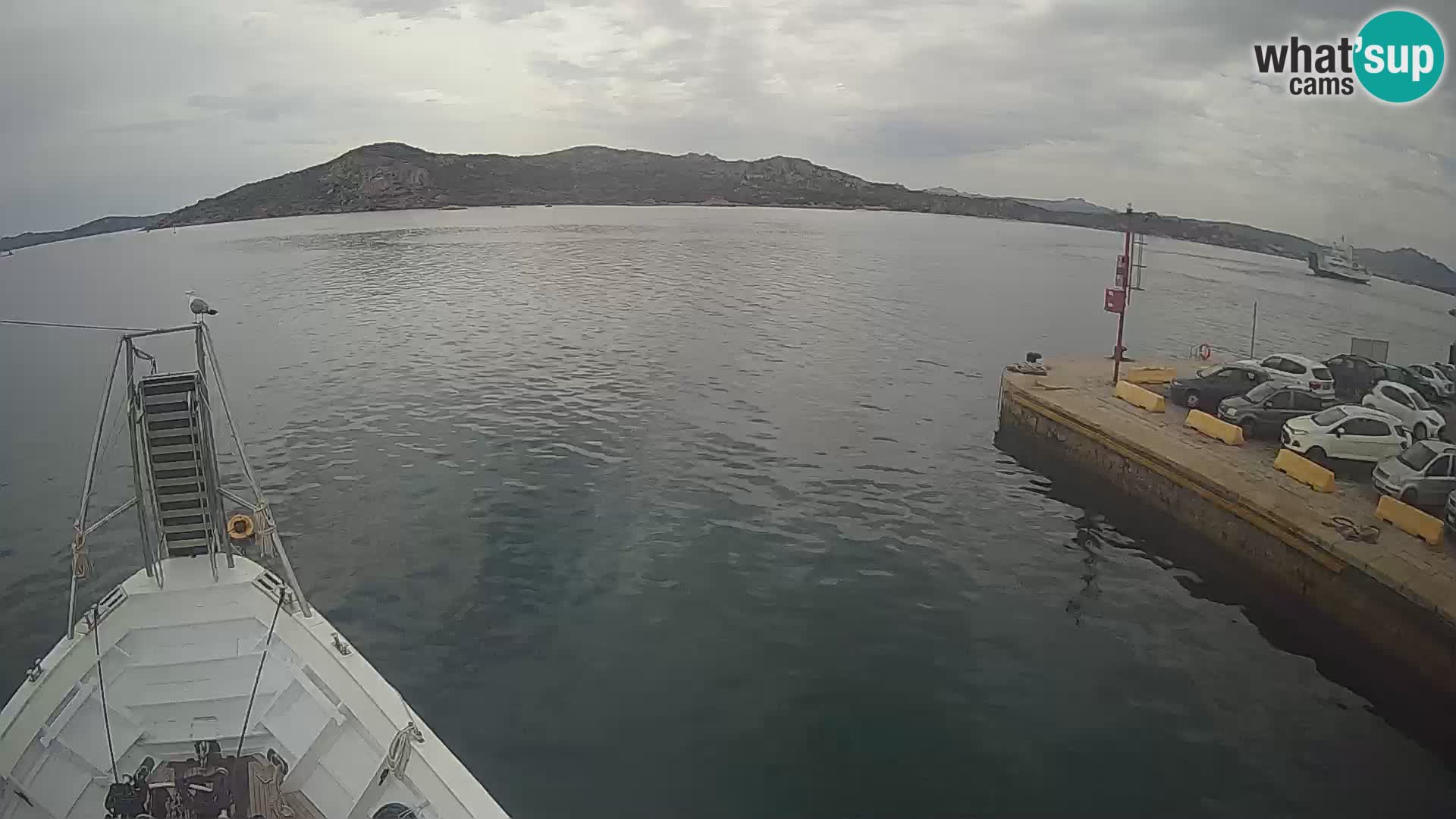 El barco Lo Squalo IV – webcam en directo archipiélago La Maddalena – Cerdeña – Italia