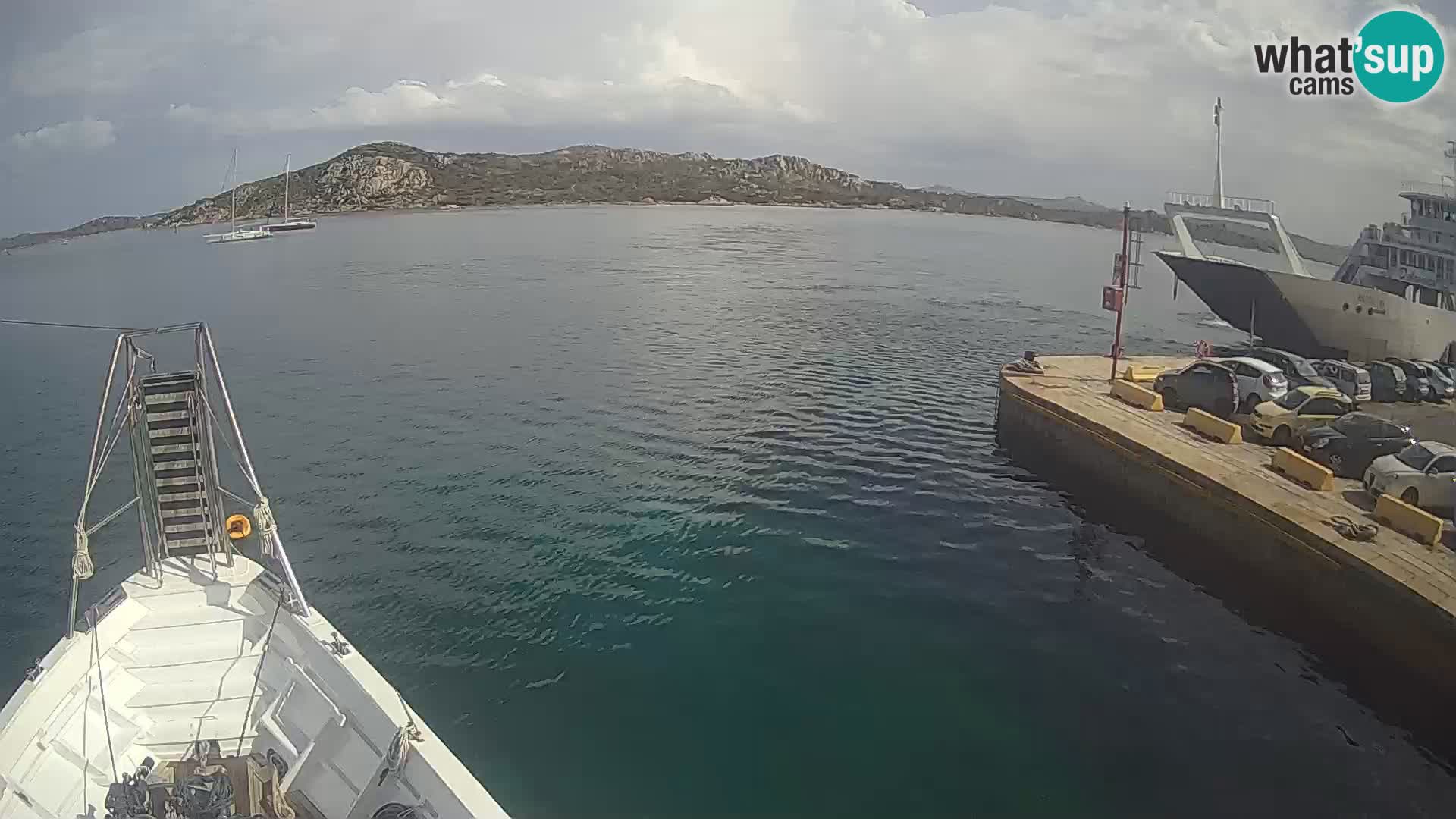 Le bateau Lo Squalo IV – webcam en direct arcipelago La Maddalena – Sardaigne – Italie