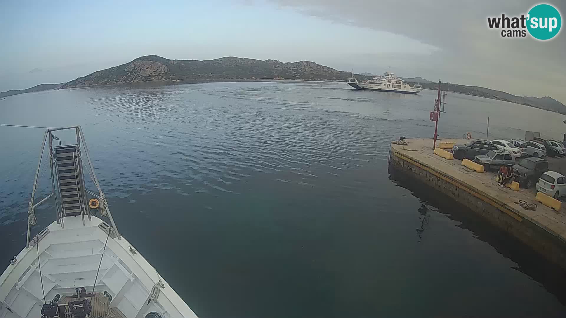 El barco Lo Squalo IV – webcam en directo archipiélago La Maddalena – Cerdeña – Italia