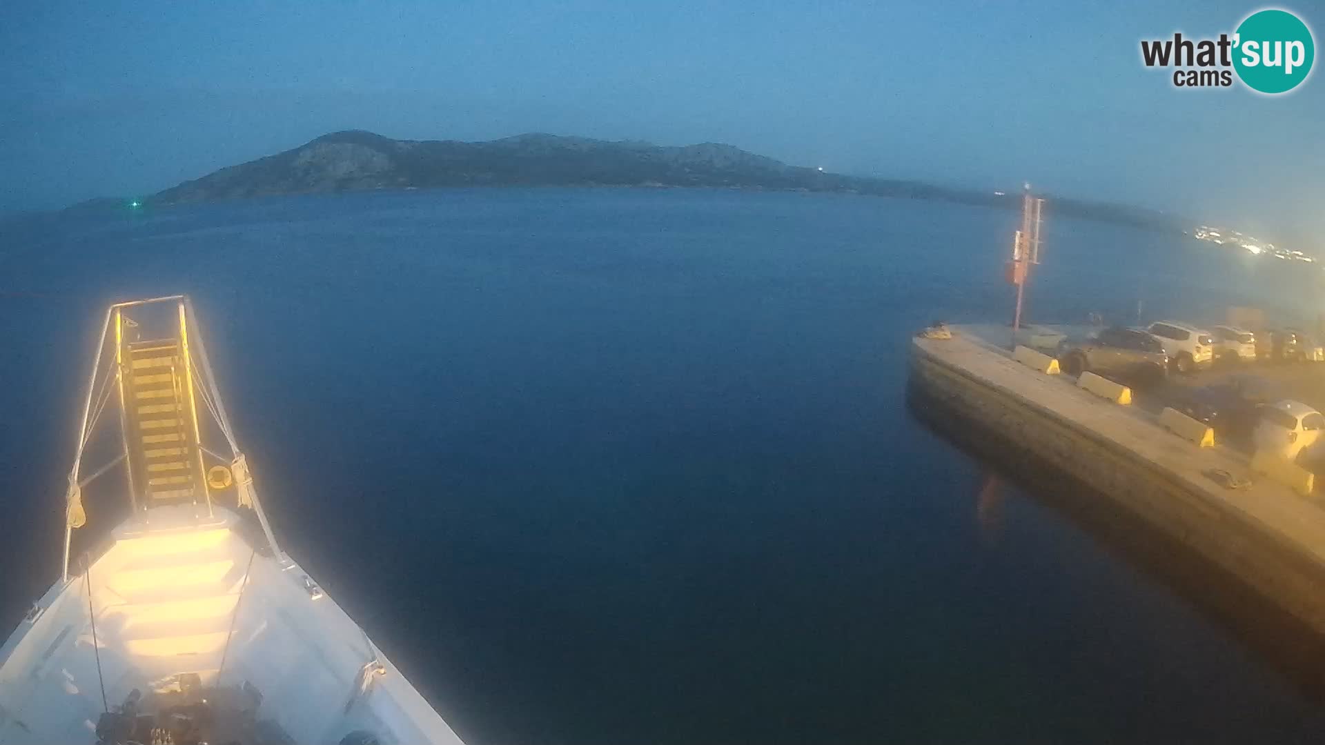 El barco Lo Squalo IV – webcam en directo archipiélago La Maddalena – Cerdeña – Italia