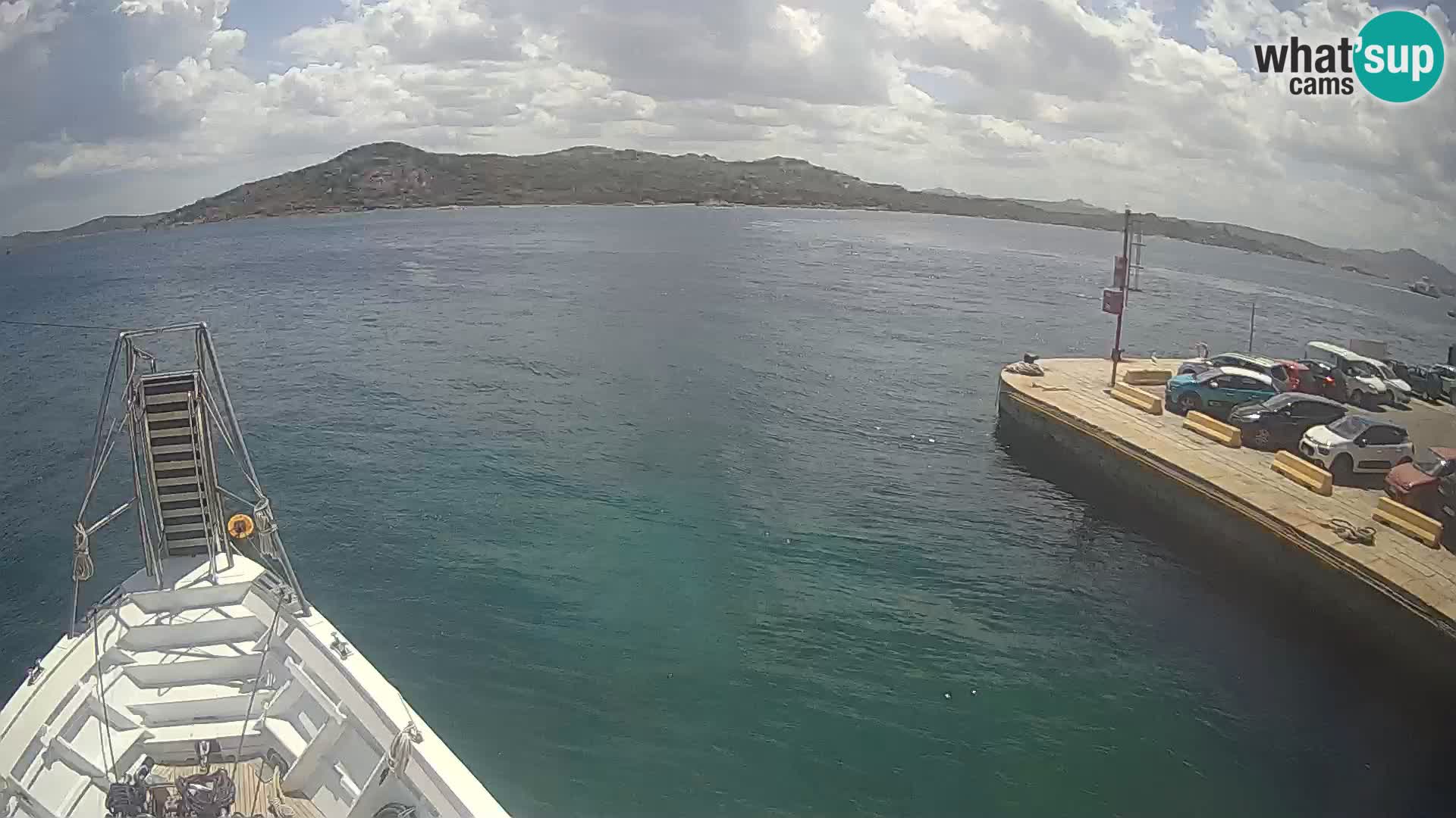 El barco Lo Squalo IV – webcam en directo archipiélago La Maddalena – Cerdeña – Italia
