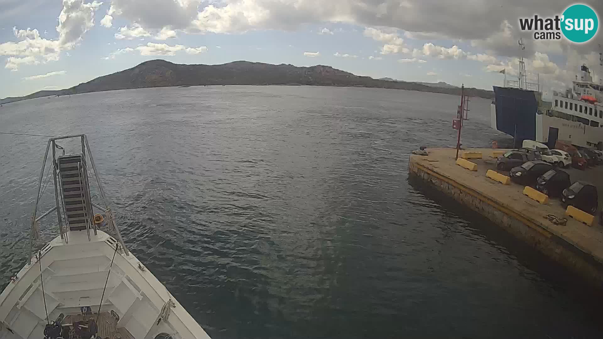 Le bateau Lo Squalo IV – webcam en direct arcipelago La Maddalena – Sardaigne – Italie